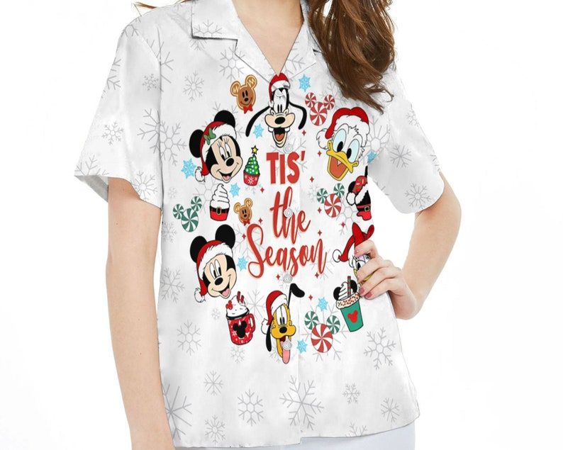 Mickey Mouse Tis The Season Hawaiian Christmas Very Merry Party Shirt Mickey Mouse Tis The Season Hawaiian Christmas Very Merry Party Shirt