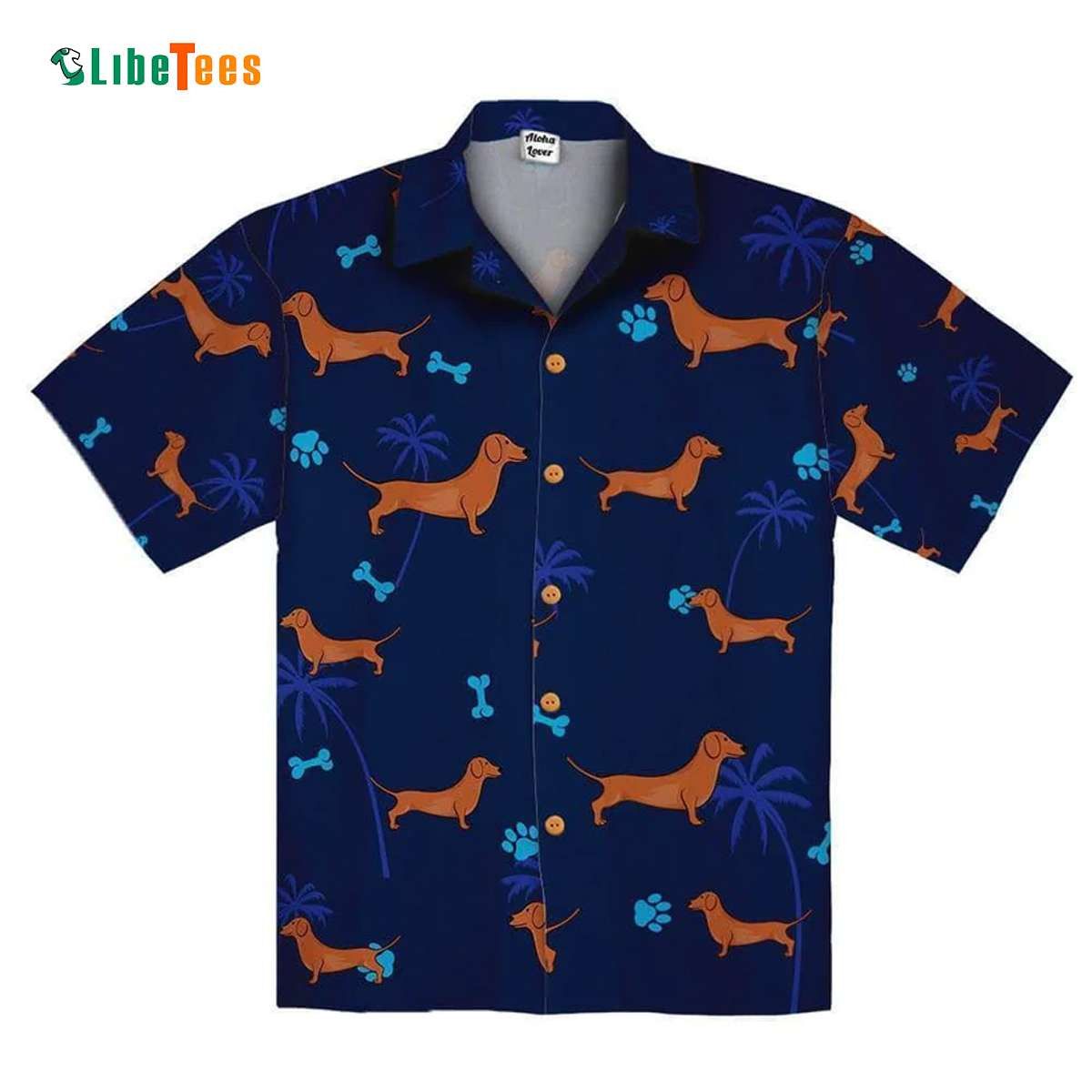 Midnight Adventures of Dachshund Dog Hawaiian Shirt