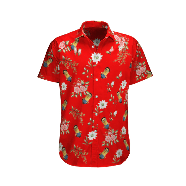 Minions Hawaiian Shirt Minions Cage Red Hawaii Shirt Funny Minions Aloha Shirt
