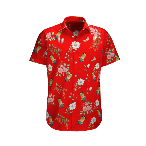 Minions Hawaiian Shirt Minions Cage Red Hawaii Shirt Funny Minions Aloha Shirt