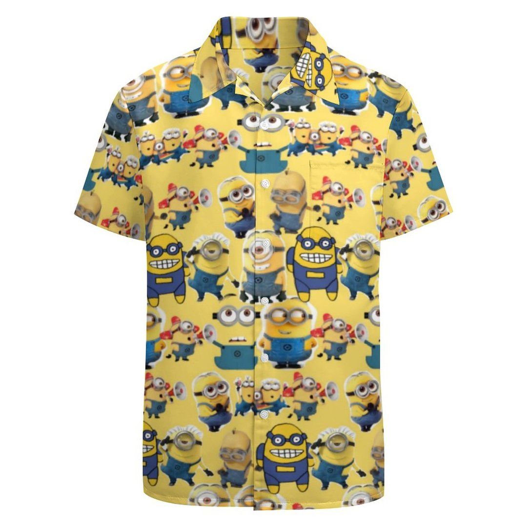 Minions Hawaiian Shirt Minions Characters Pattern Yellow Hawaii Shirt Minions Aloha Shirt Minions Hawaiian Shirt Minions Characters Pattern Yellow Hawaii Shirt Minions Aloha Shirt