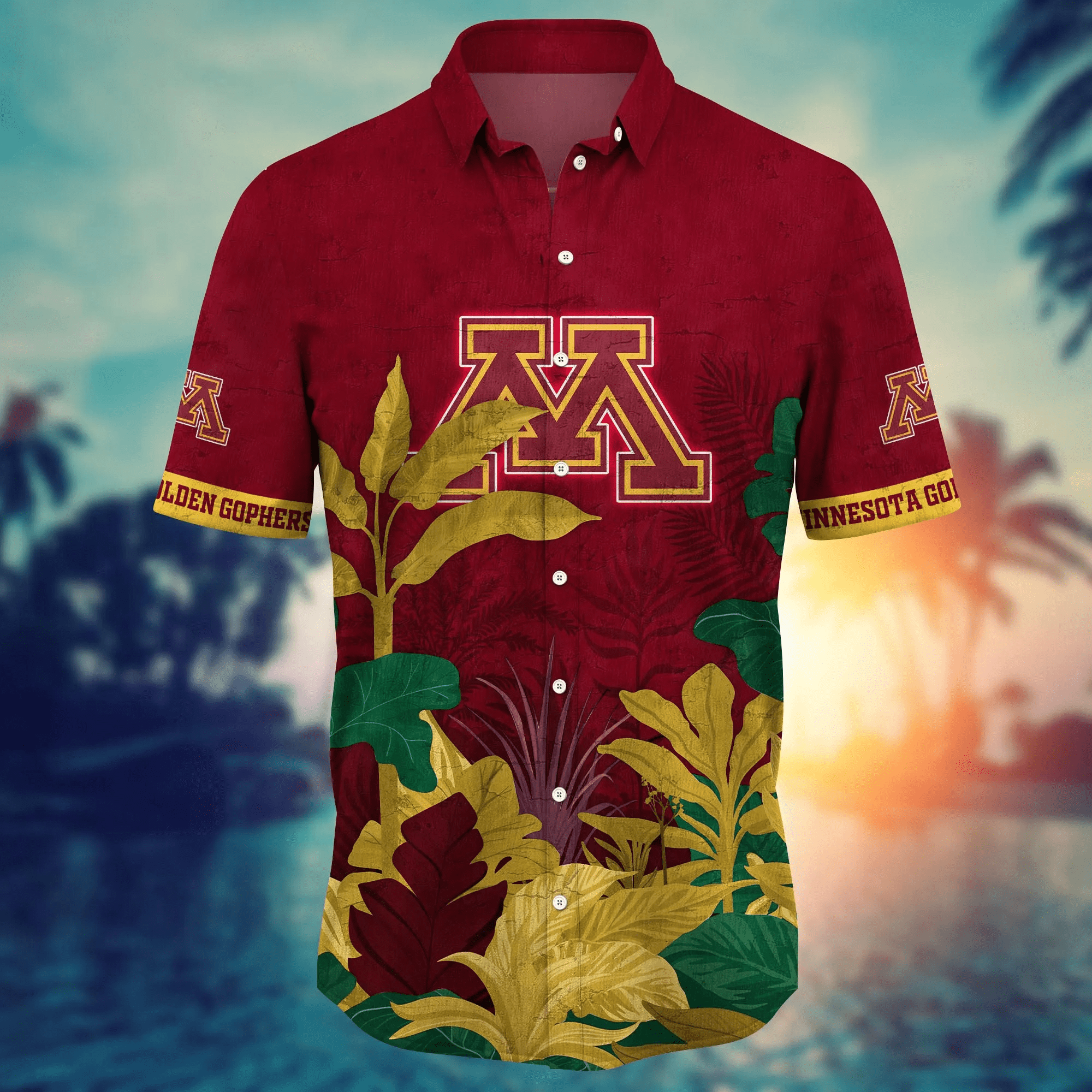 Minnesota Golden Gophers NCAA Hawaiian Shirt High Temperatures Footballing Event Shirts