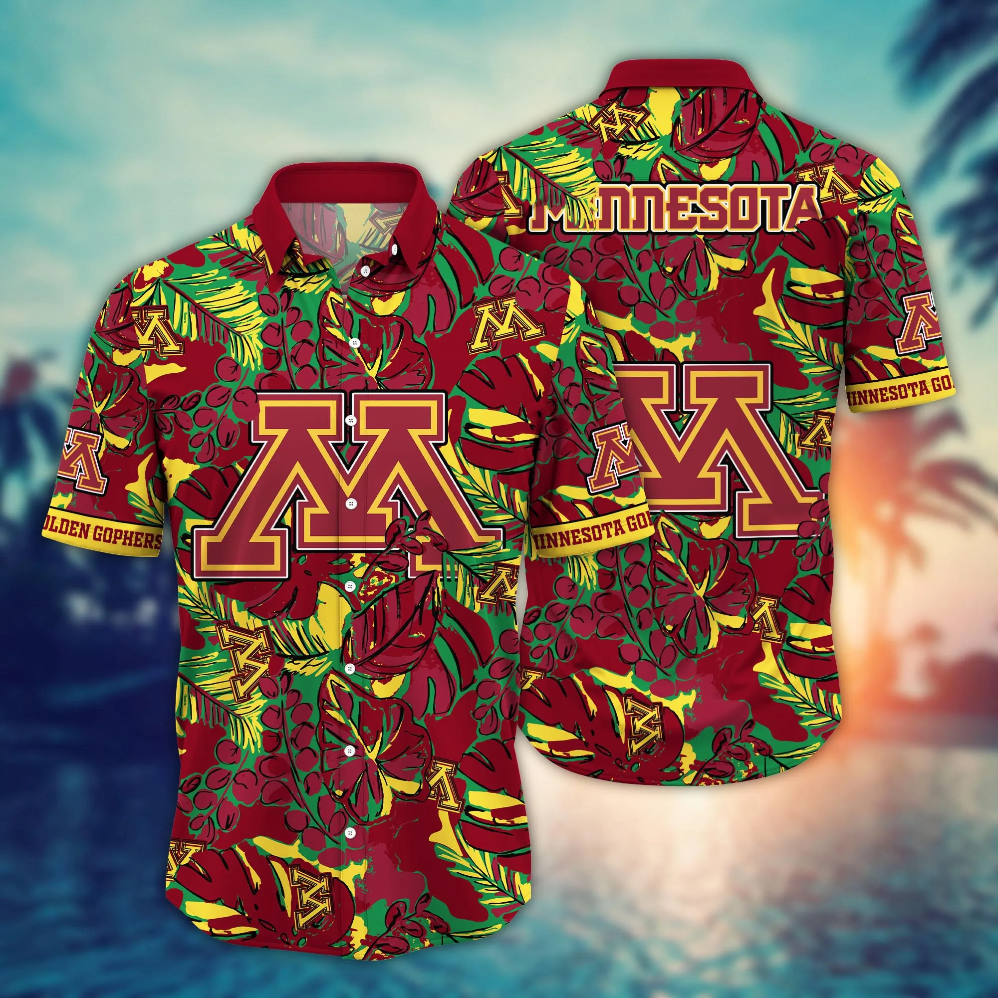 Minnesota Golden Gophers NCAA Hawaiian Shirt Music Festivals Cup Tie Shirts