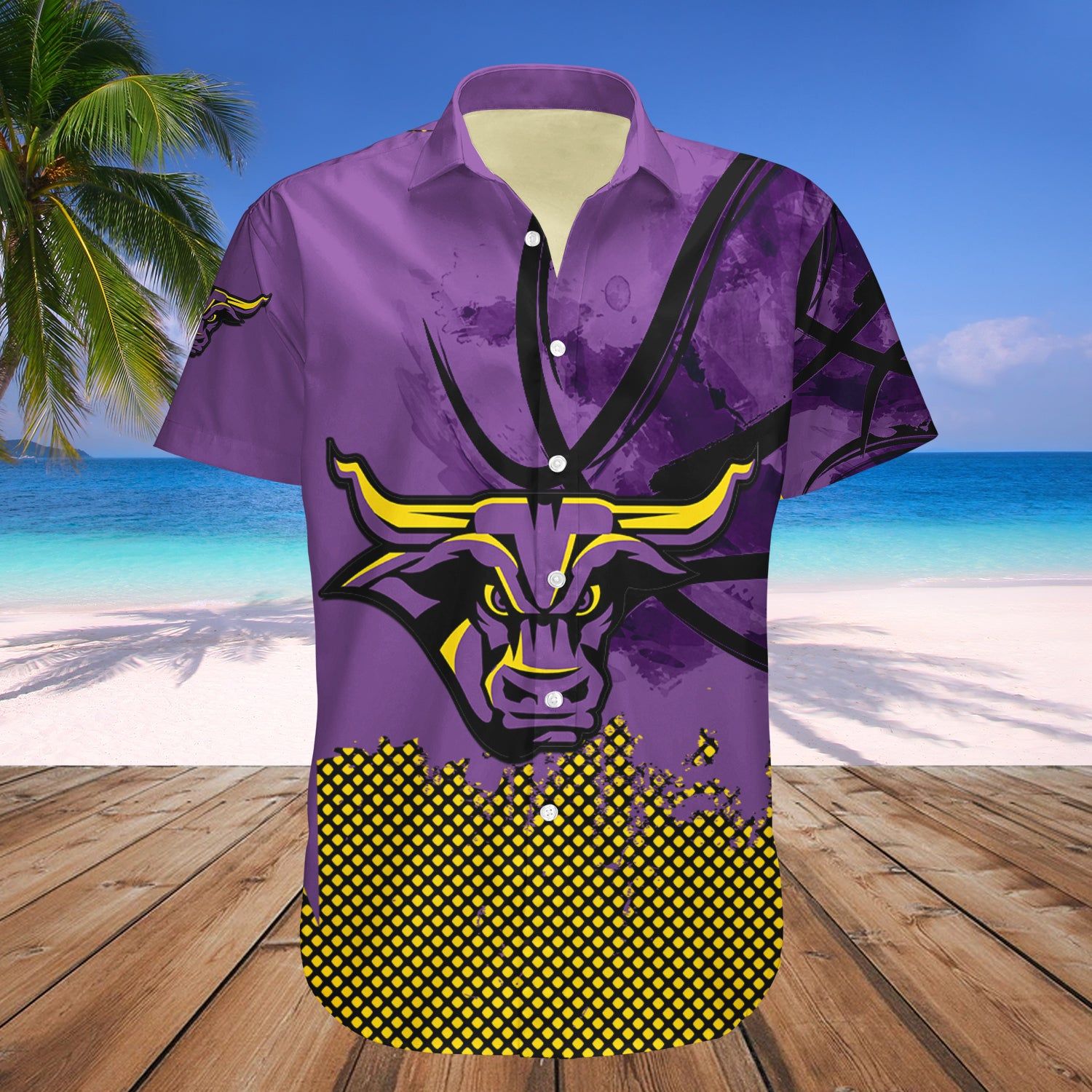 Minnesota State Mavericks Hawaii Shirt Basketball Net Grunge Pattern – NCAA
