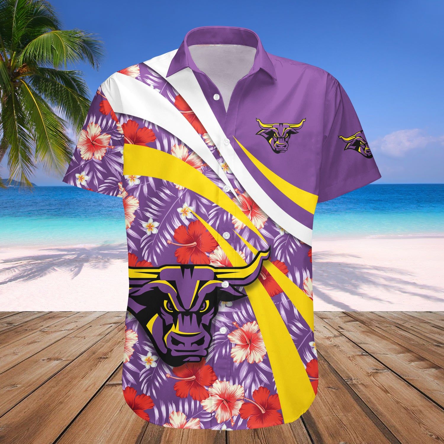 Minnesota State Mavericks Hawaii Shirt Hibiscus Sport Style – NCAA