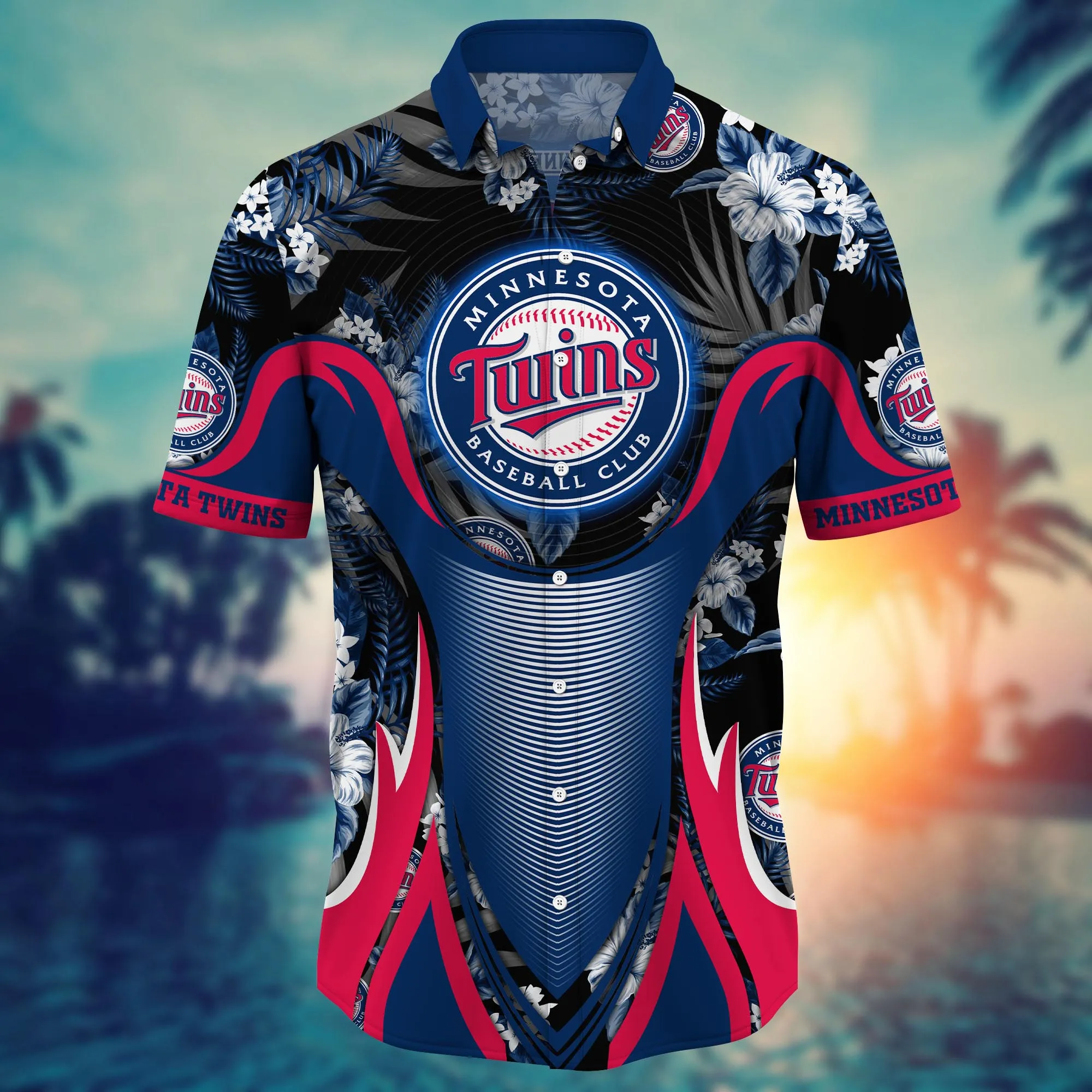 Minnesota Twins MLB Hawaiian Shirt Beach Balls Aloha Shirt