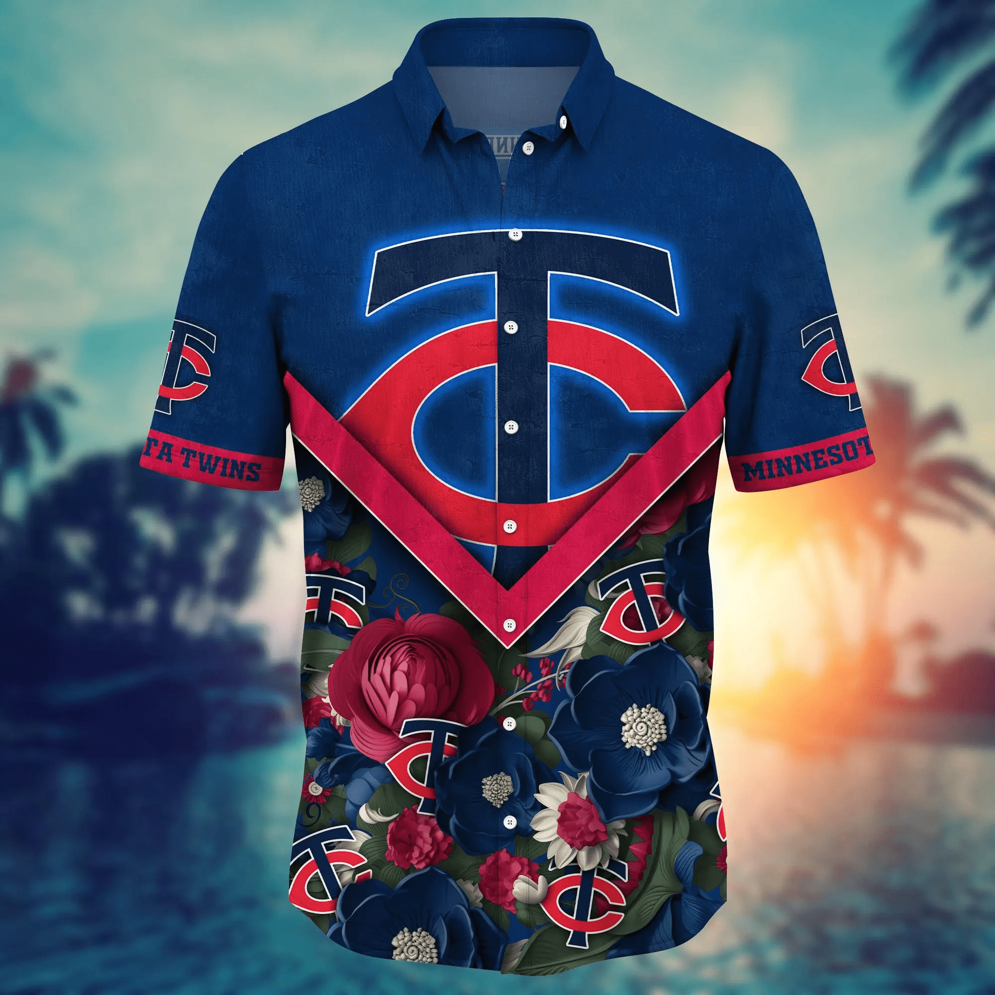 Minnesota Twins MLB Hawaiian Shirt Custom Beach Balls Aloha Shirt