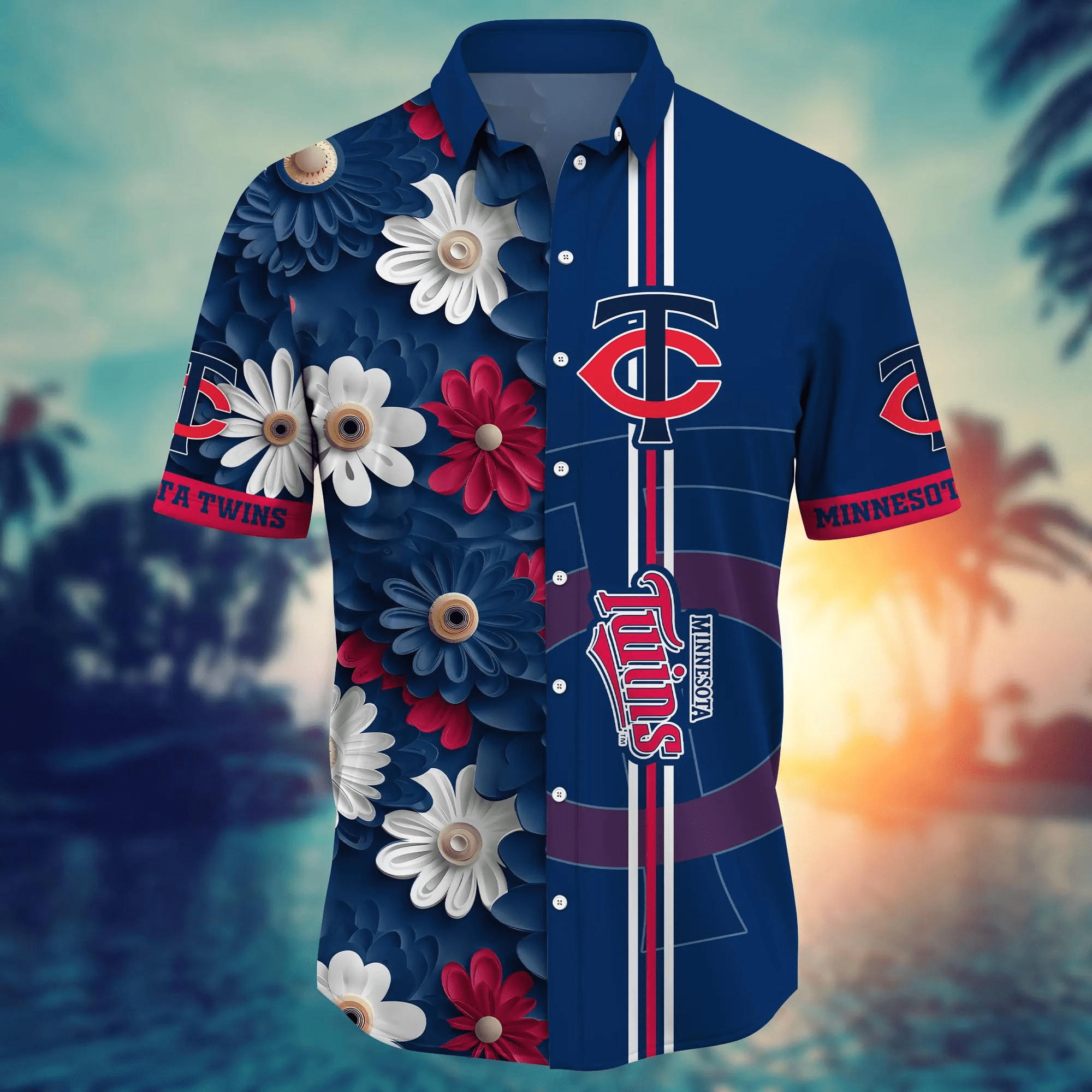 Minnesota Twins MLB Hawaiian Shirt Popsicles Aloha Shirt