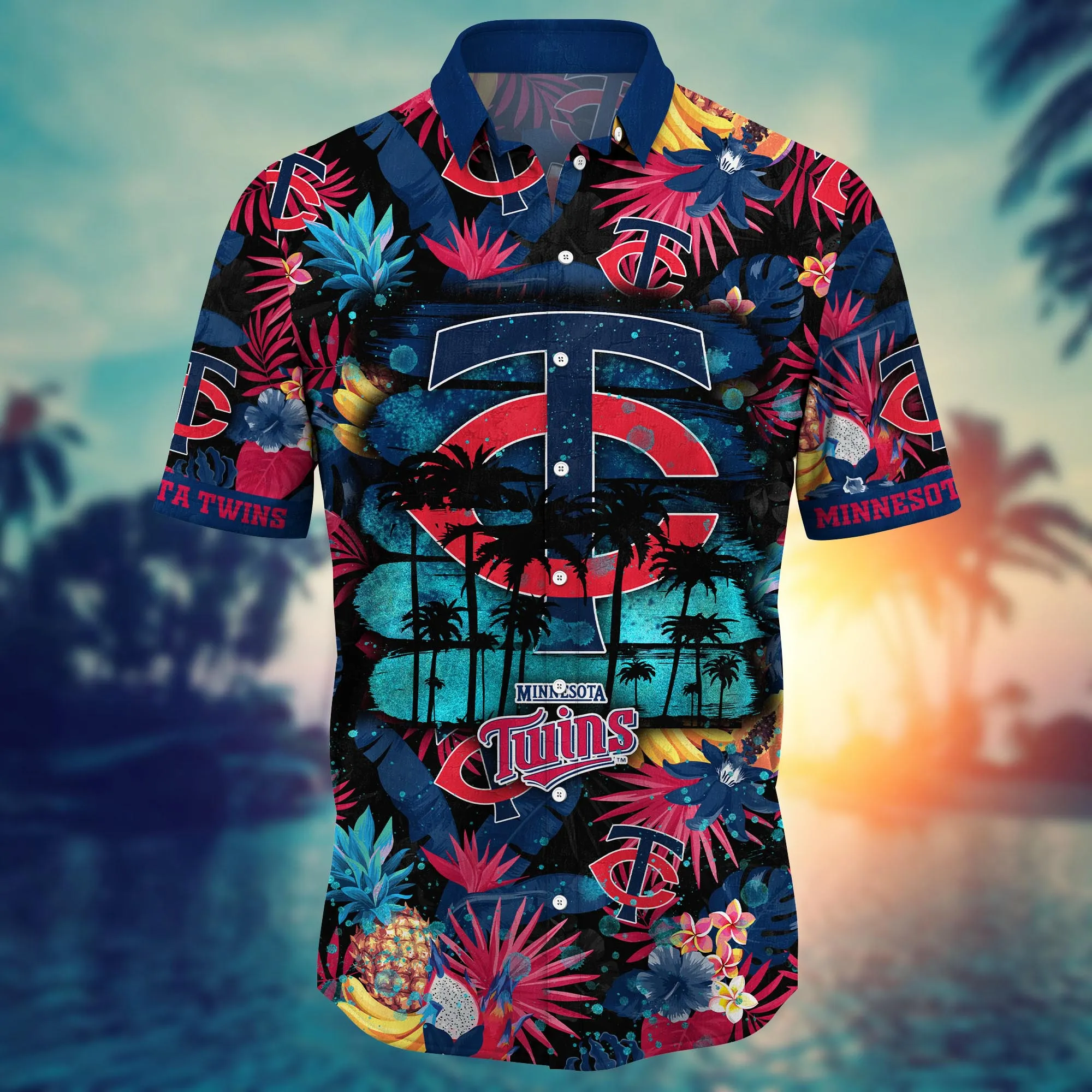 Minnesota Twins MLB Hawaiian Shirt Sun Dressestime The World Sport Shirts