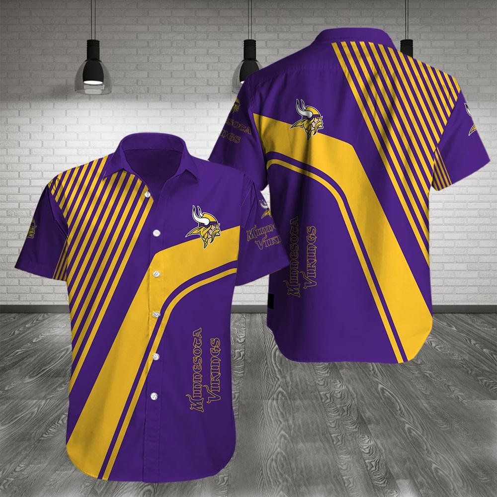 Minnesota Vikings Limited Edition Hawaiian Shirt Trendy Aloha Design 08