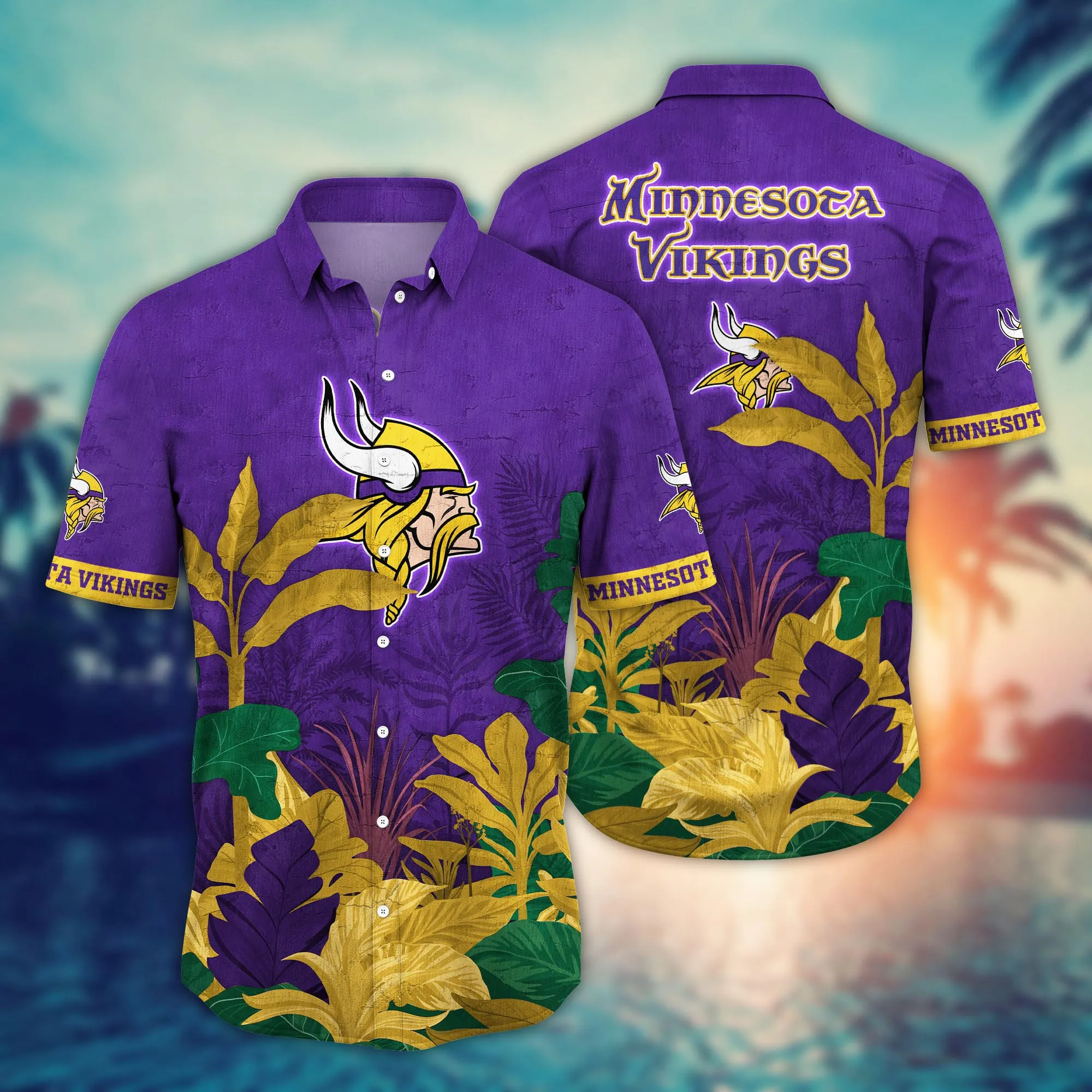 Minnesota Vikings NFL Hawaiian Shirt Sun Dresses Aloha Shirt Minnesota Vikings NFL Hawaiian Shirt Sun Dresses Aloha Shirt