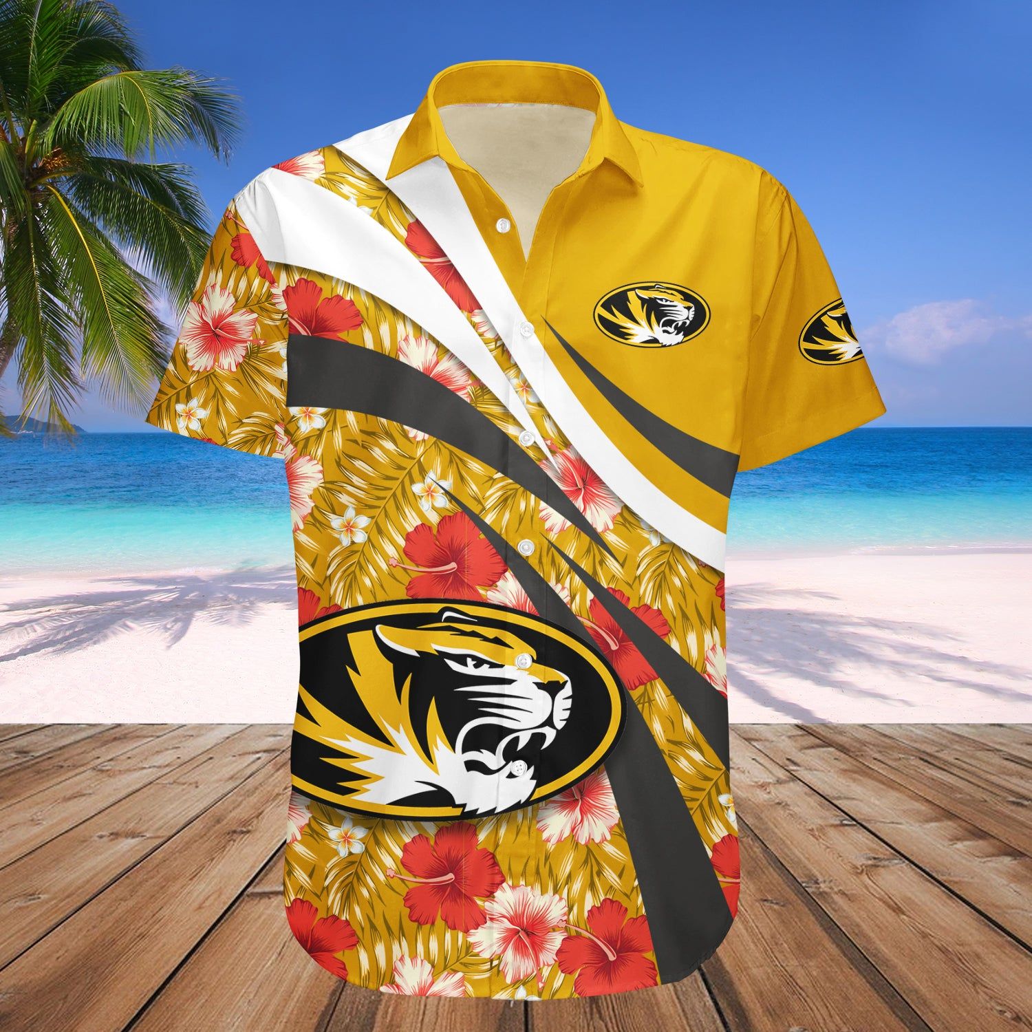 Missouri Tigers Hawaii Shirt Hibiscus Sport Style – NCAA