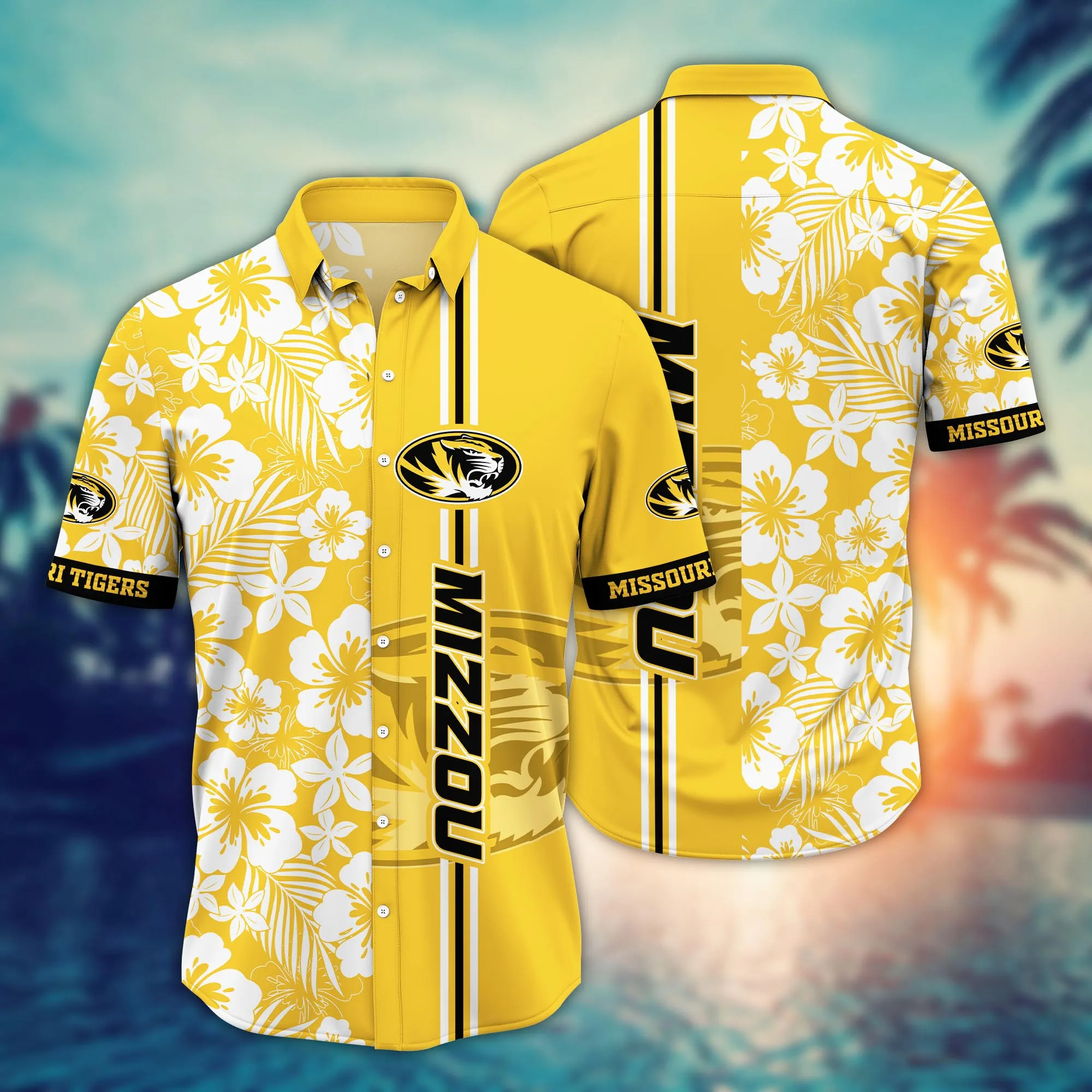 Missouri Tigers NCAA Hawaiian Shirt Festivalstime Aloha Shirt