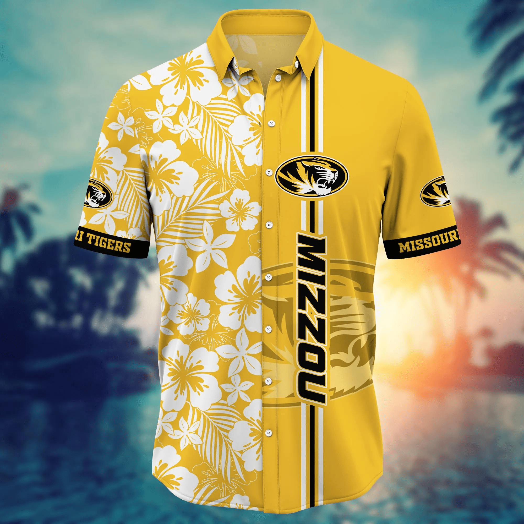 Missouri Tigers NCAA Hawaiian Shirt Festivalstime Aloha Shirt
