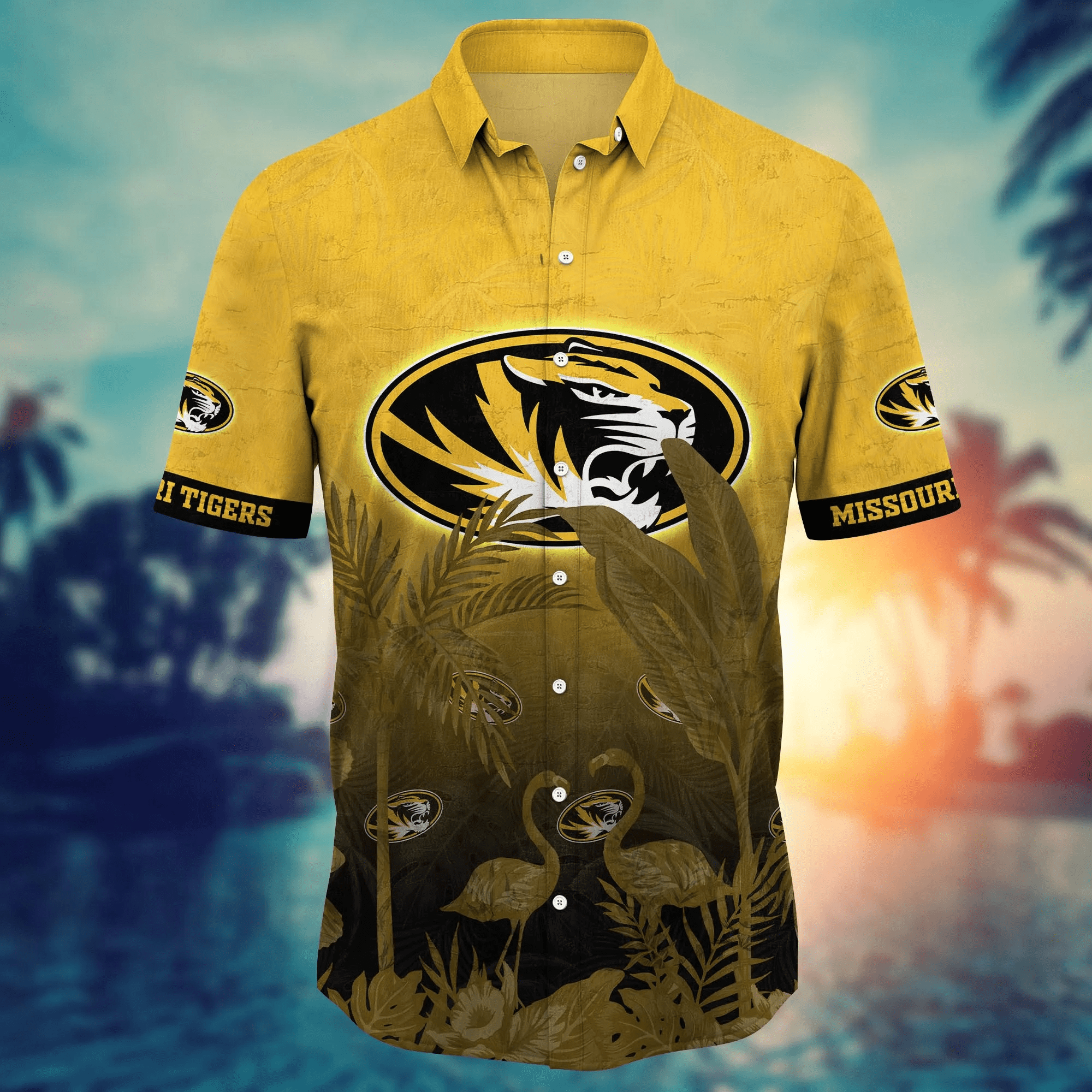 Missouri Tigers NCAA Hawaiian Shirt Midsummertime Aloha Shirt