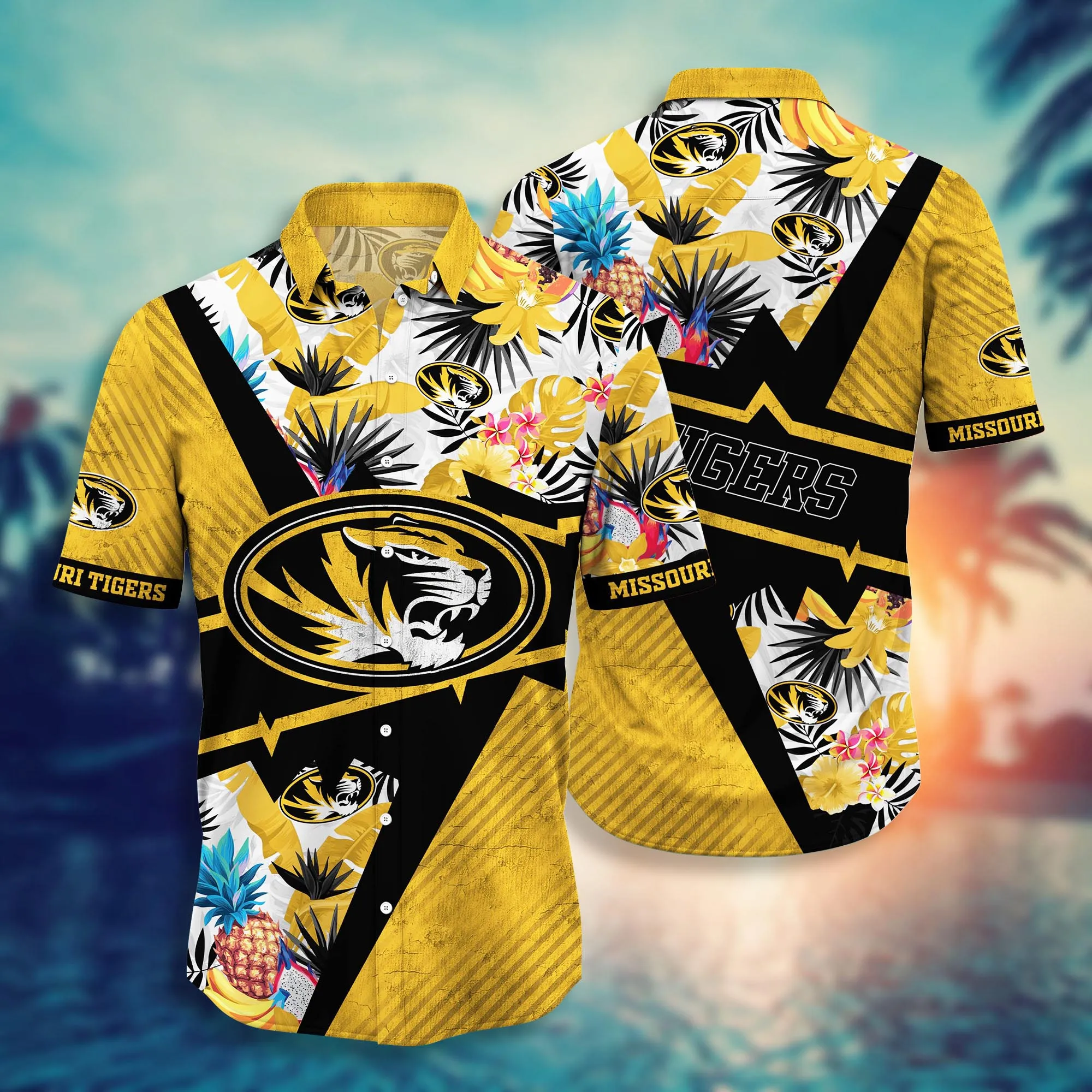 Missouri Tigers NCAA Hawaiian Shirt Starry Nights Aloha Shirt