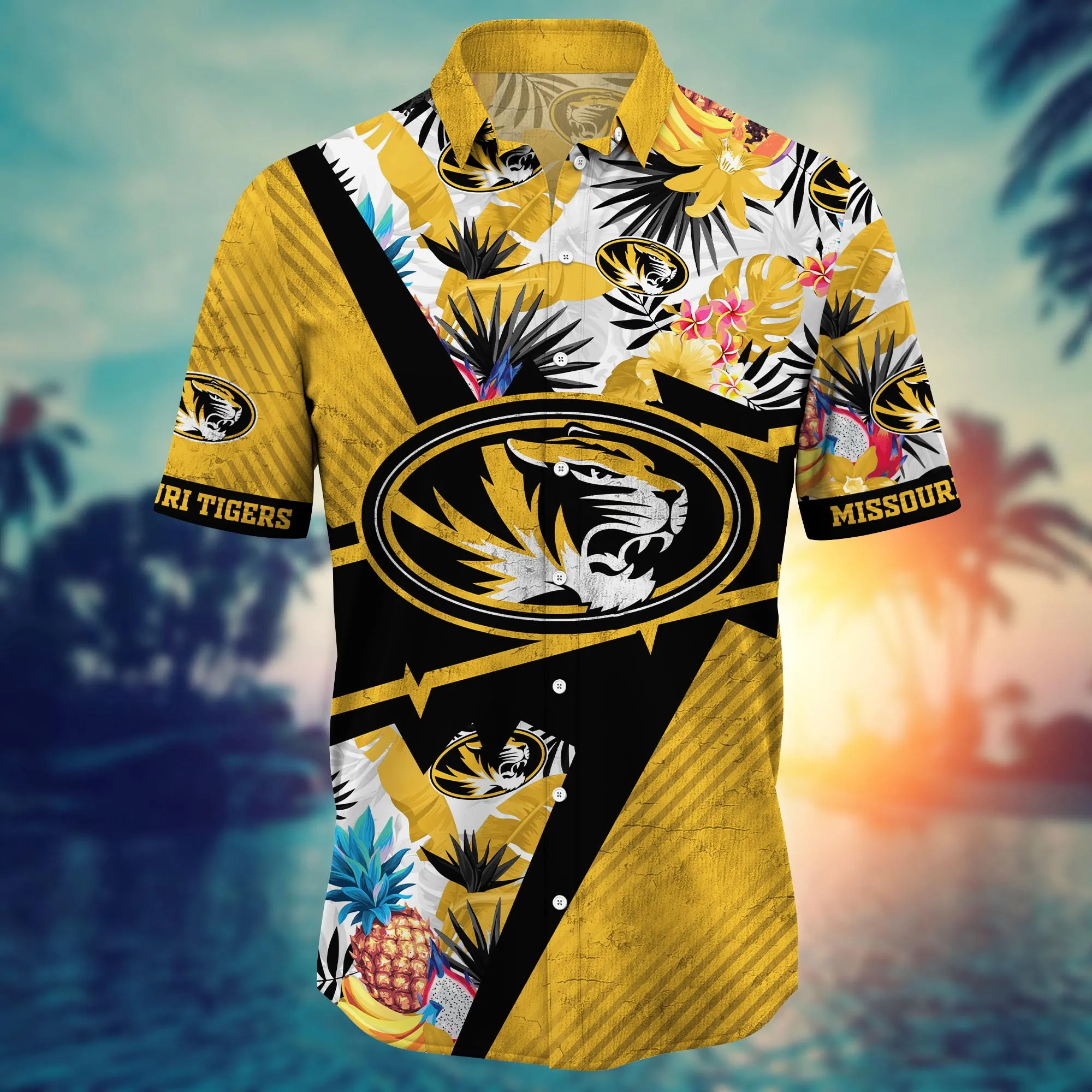 Missouri Tigers NCAA Hawaiian Shirt Starry Nights Aloha Shirt