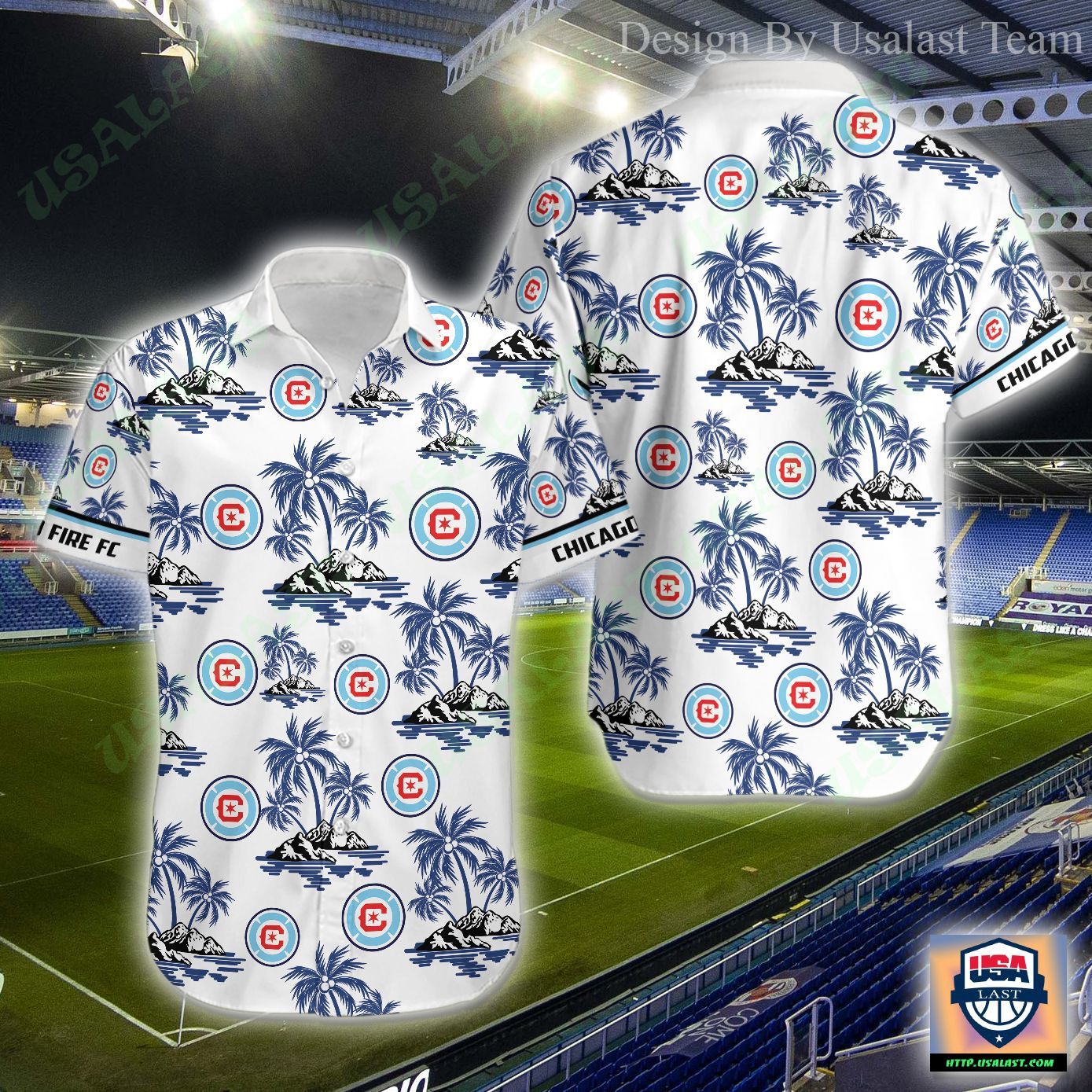 Mls Chicago Fire Trendy Hawaiian Shirt Aloha Shirt