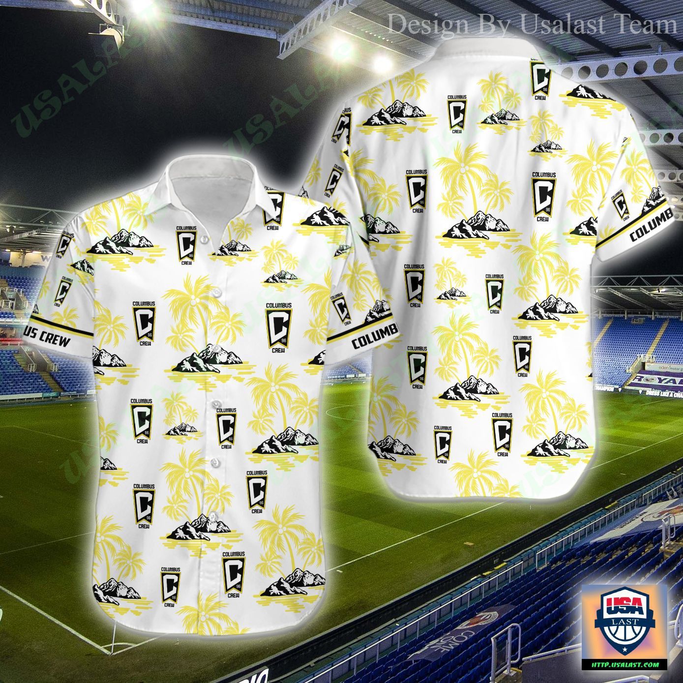 Mls Columbus Crew Sc Trendy Hawaiian Shirt V2 Aloha Shirt