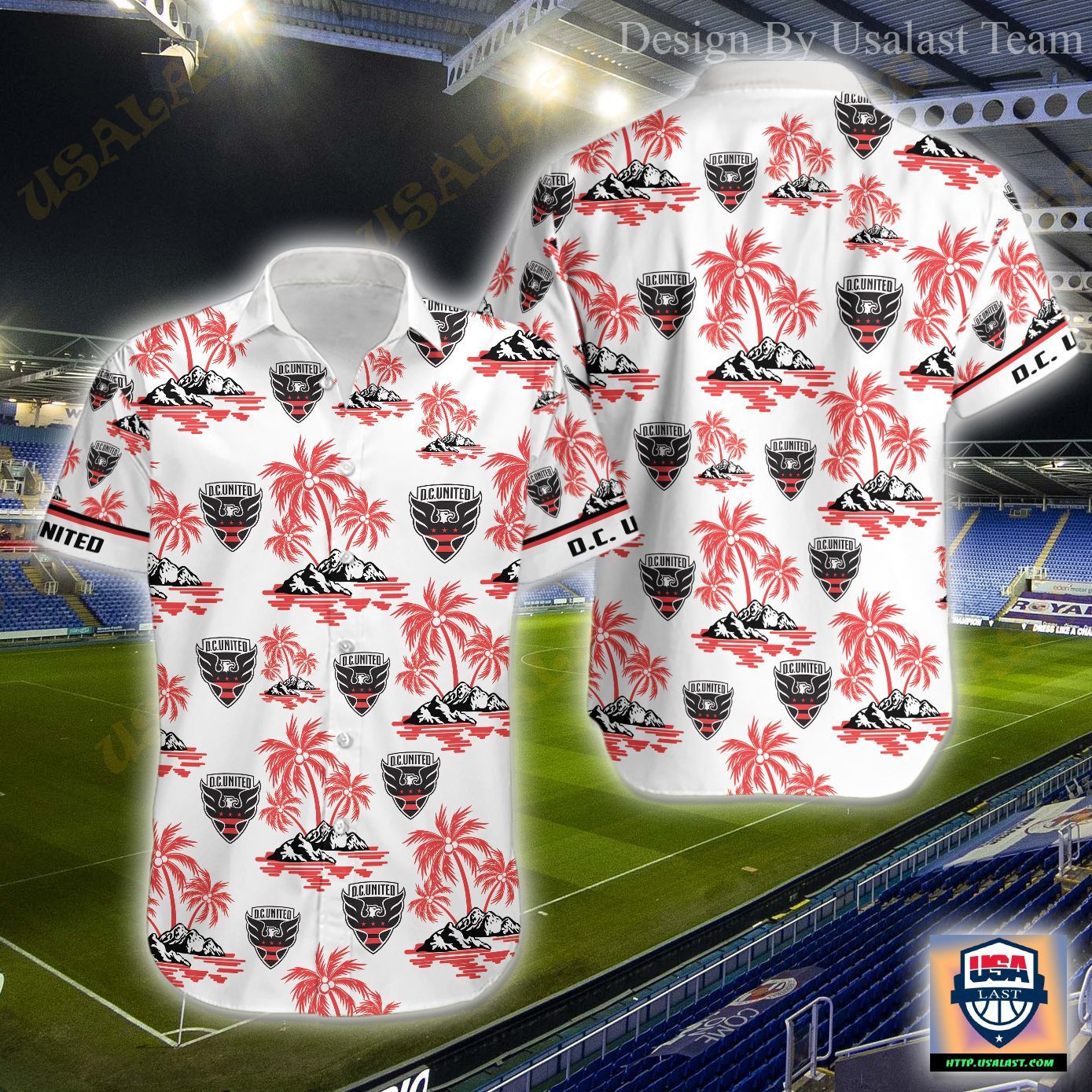Mls Dc United Trendy Hawaiian Shirt Aloha Shirt