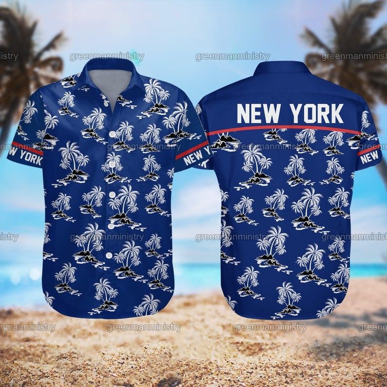 Mls New York City Fc Coconut Island Trendy Hawaiian Shirt Aloha Shirt