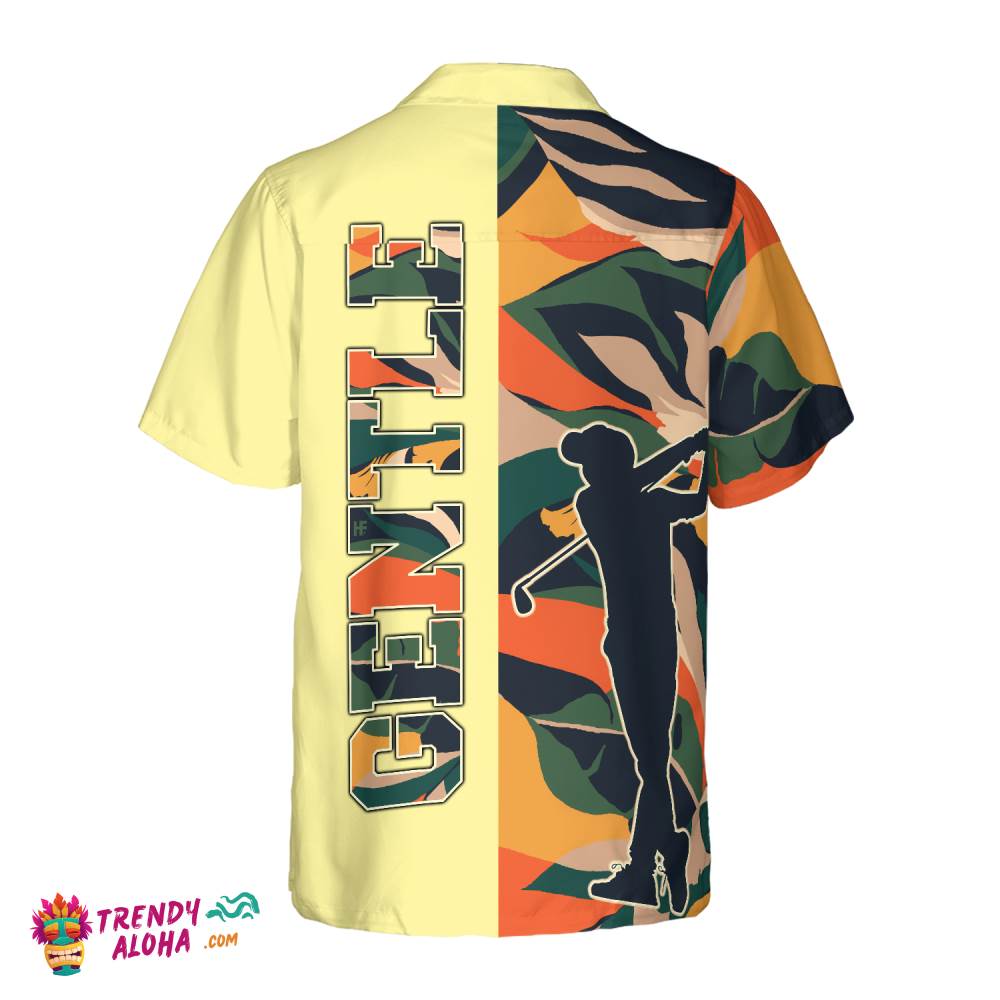 Modern Exotic Jungle Gentle Golf Hawaiian Shirt Modern Exotic Jungle Gentle Golf Hawaiian Shirt