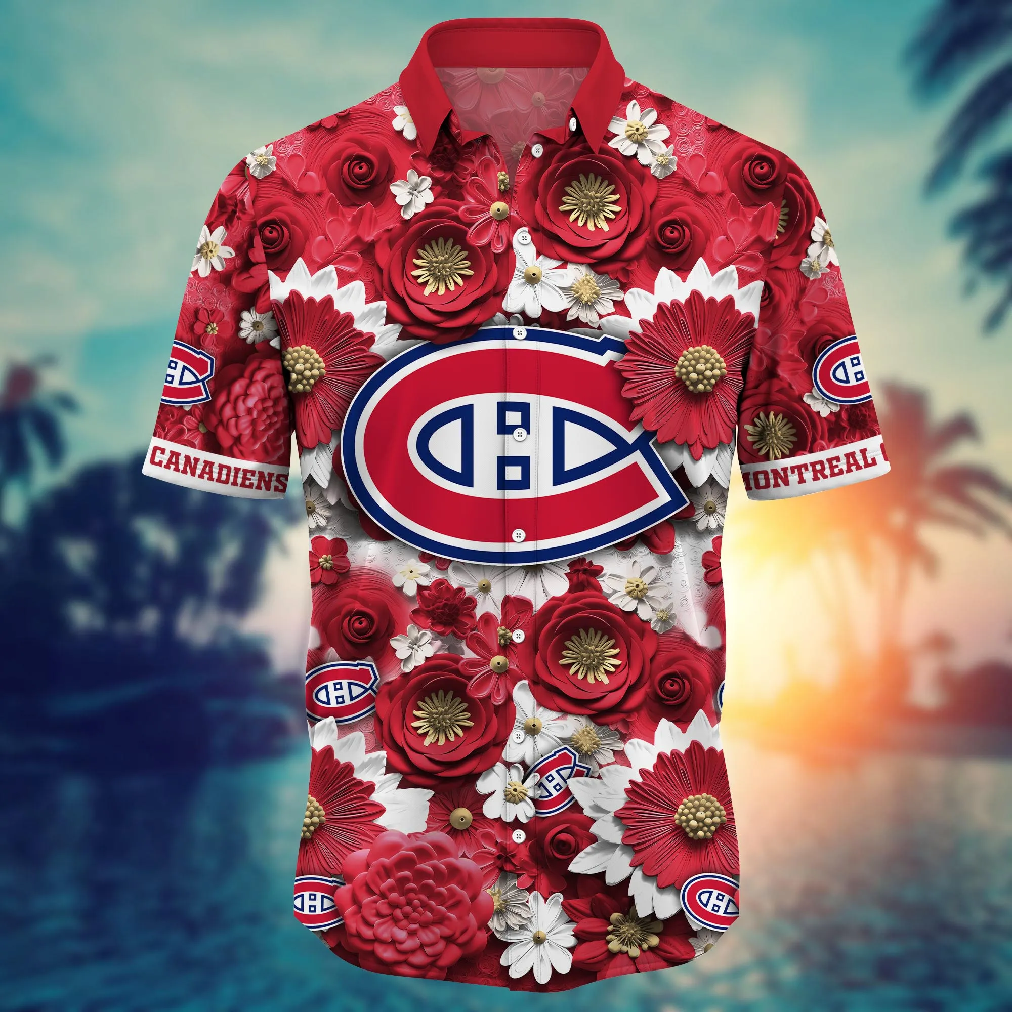 Montreal Canadiens NHL Hawaiian Shirt Trending For This Summer Customize Shirt Any Team