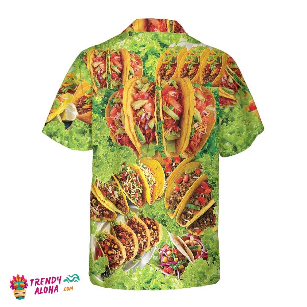 More Tacos Please Hawaiian Shirt, Funny Taco Shirt For Men & Women