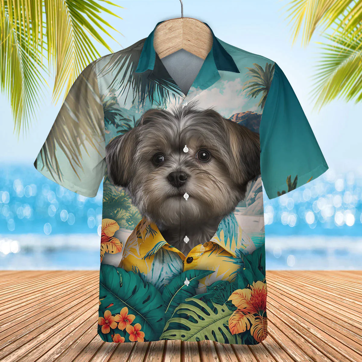 Morkie Trendy Hawaiian Shirt, Dog Lover Trendy Hawaiian Shirt, Summer Trendy Hawaiian Shirt For Men And Women