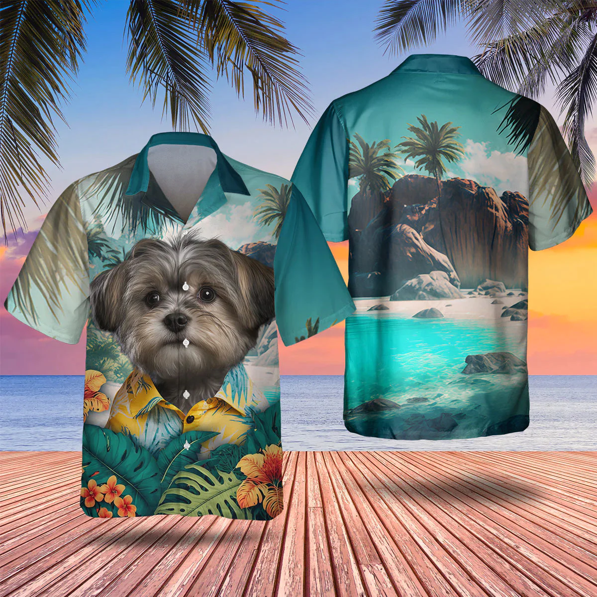 Morkie Trendy Hawaiian Shirt, Dog Lover Trendy Hawaiian Shirt, Summer Trendy Hawaiian Shirt For Men And Women Morkie Trendy Hawaiian Shirt, Dog Lover Trendy Hawaiian Shirt, Summer Trendy Hawaiian Shirt For Men And Women