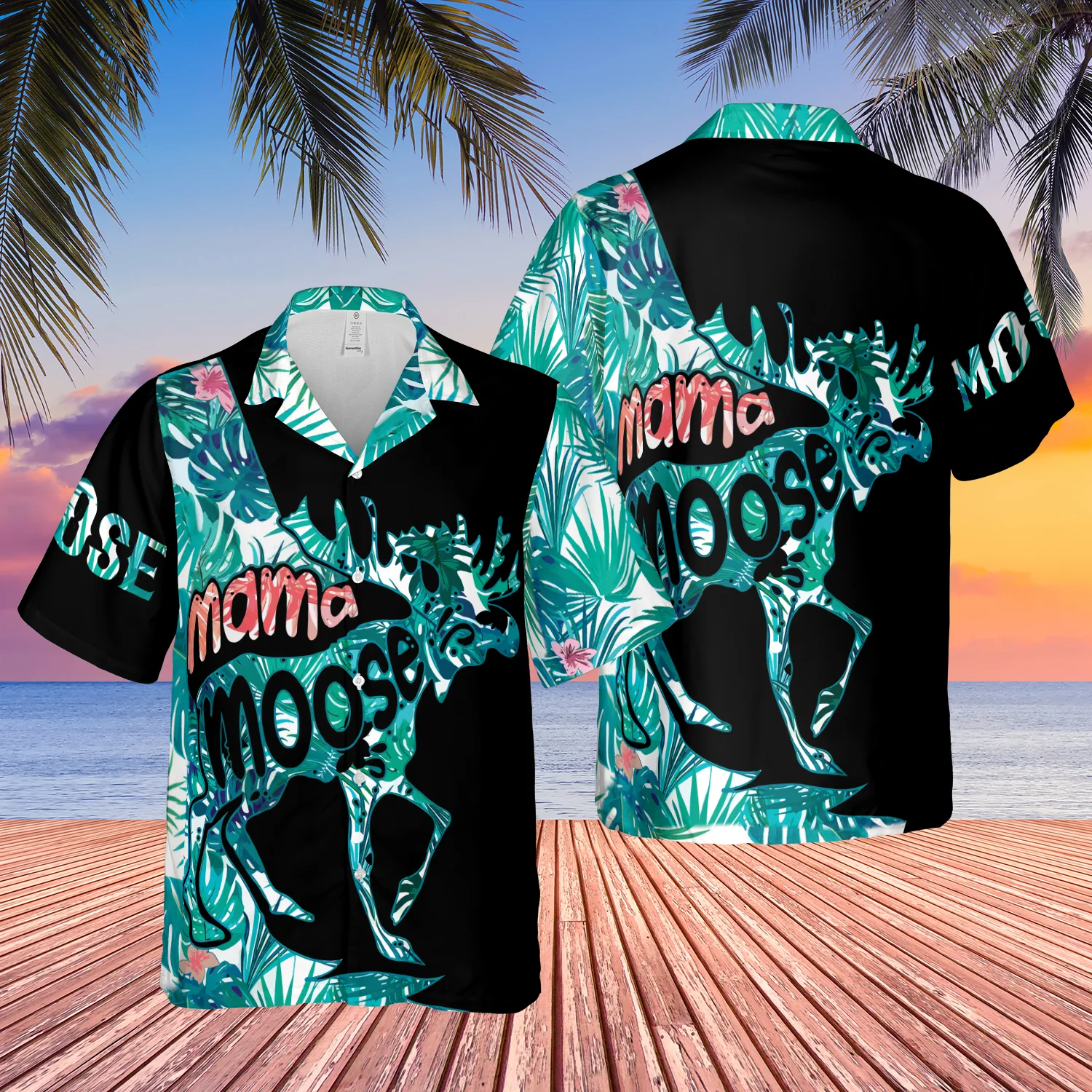 Mother’s Day Special Mama Moose Hawaiian Shirt