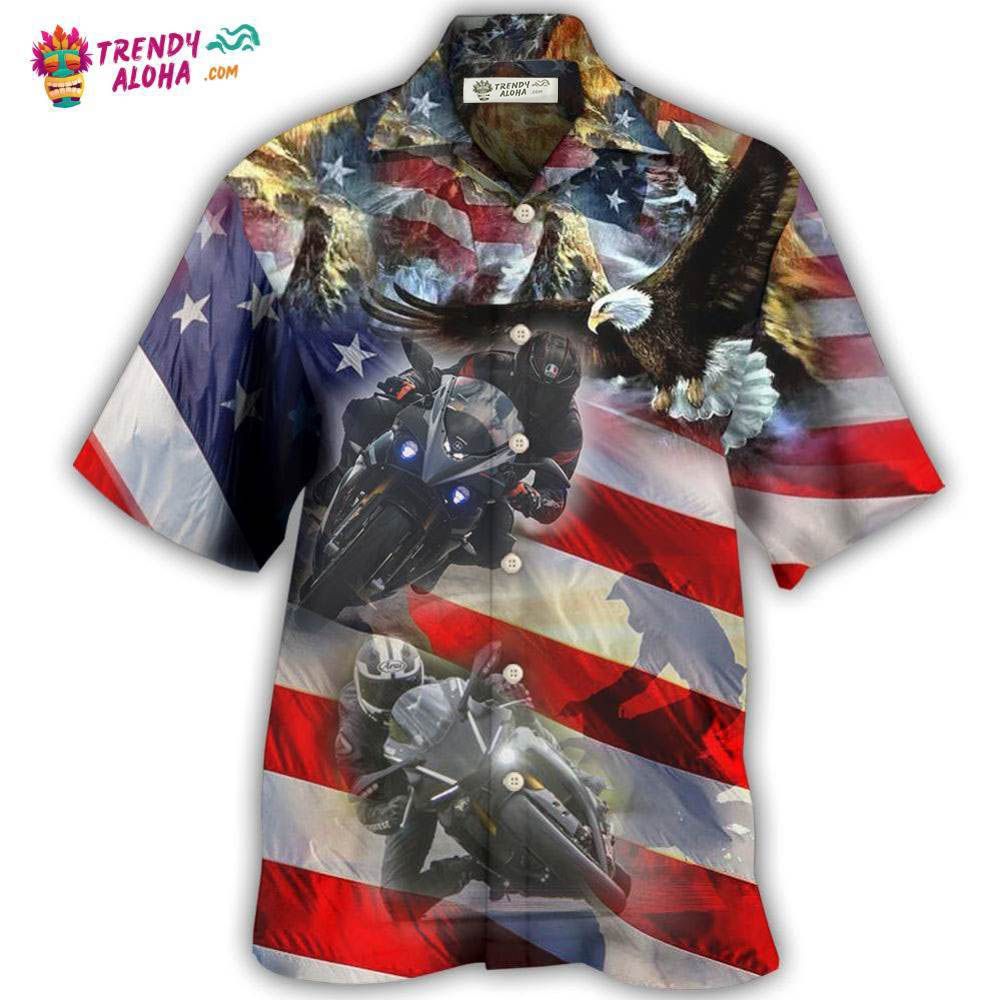 Motorcycle Independence Day Hawaiian Shirt – Trendy Aloha Motorcycle Independence Day Hawaiian Shirt – Trendy Aloha