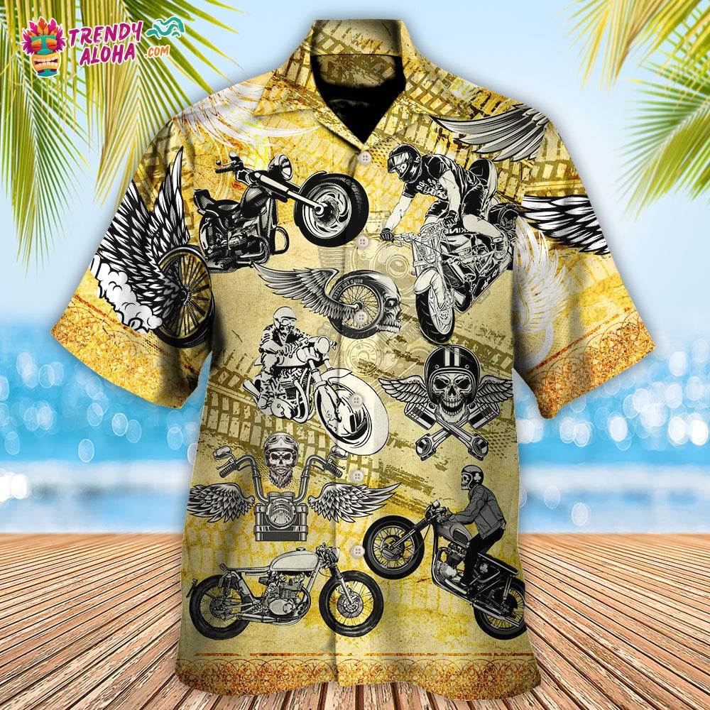 Motorcycle Life Is Short Hawaiian Shirt – Trendy Aloha