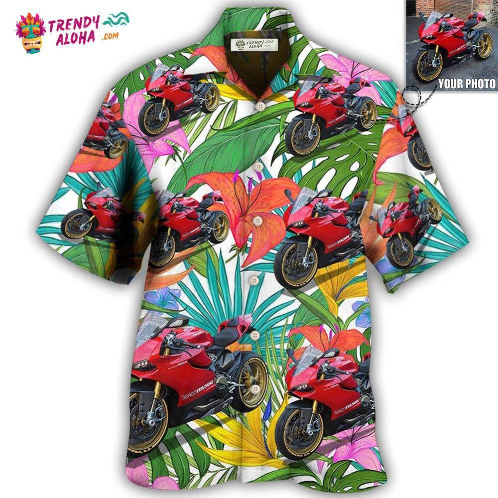 Motorcycle My Sweet Lover Custom Photo Hawaiian Shirt – Trendy Aloha Motorcycle My Sweet Lover Custom Photo Hawaiian Shirt – Trendy Aloha