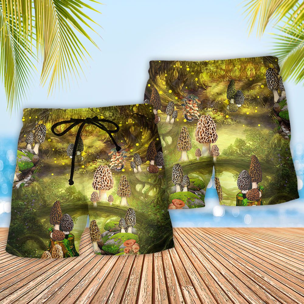 Mushroom You Can Trust Me I Have Good More Ls Mushroom Trendy Aloha Hawaiian Beach Shorts
