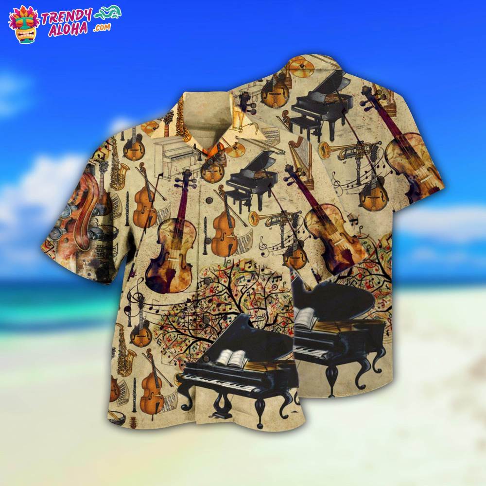 Music All My Life Love It Hawaiian Shirt – Trendy Aloha