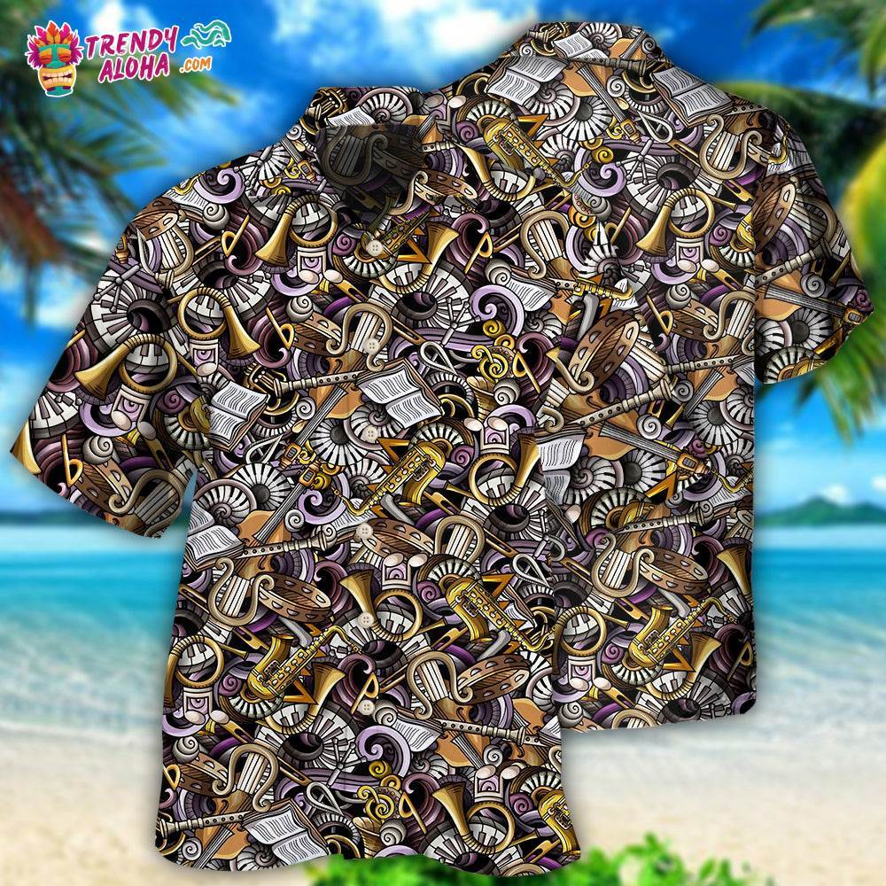 Music Classical Make Me Happy Hawaiian Shirt – Trendy Aloha