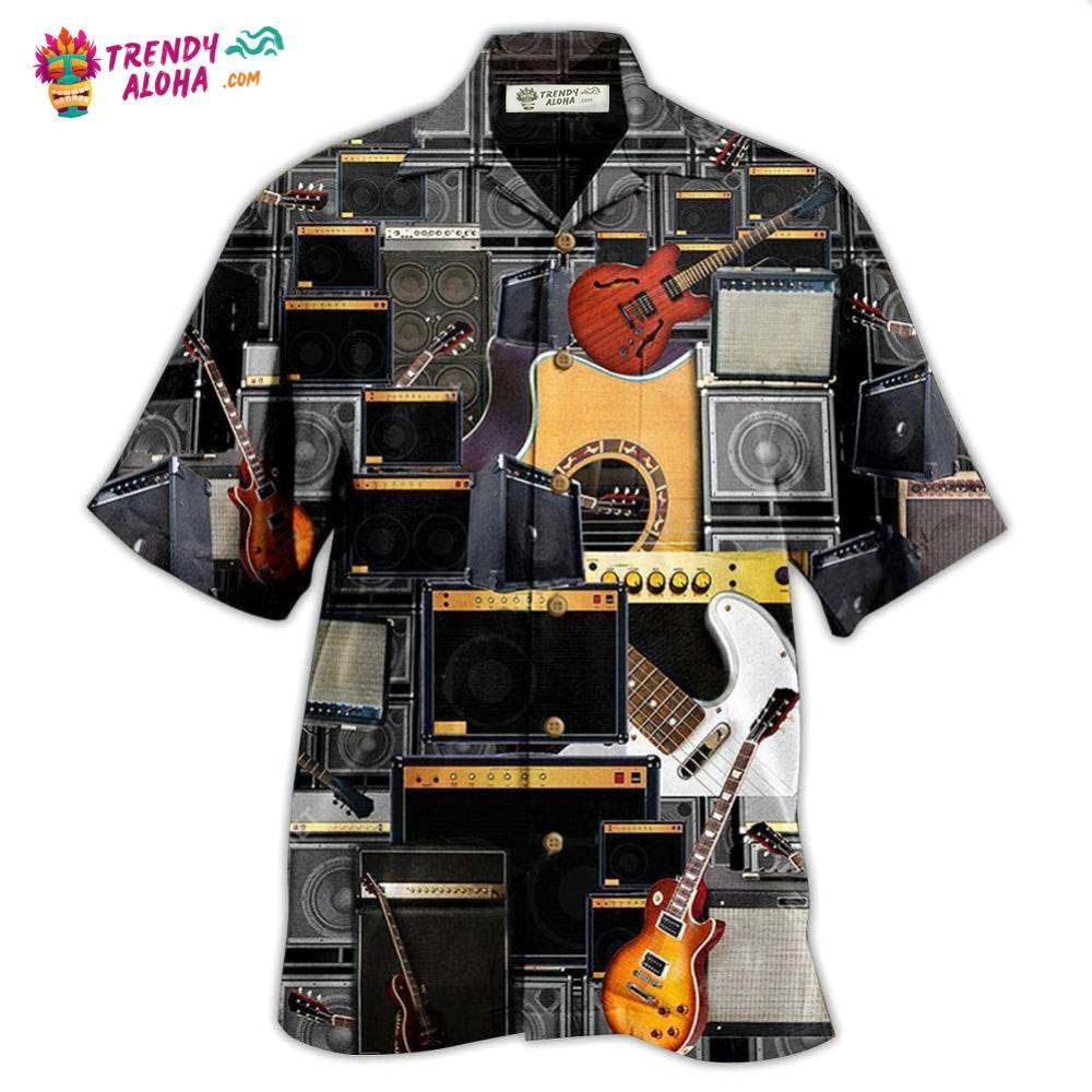 Music Control A Big Amplifier As Control An Elephant Hawaiian Shirt – Trendy Aloha