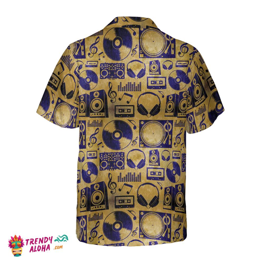 Music Dj Vintage Hawaiian Shirt