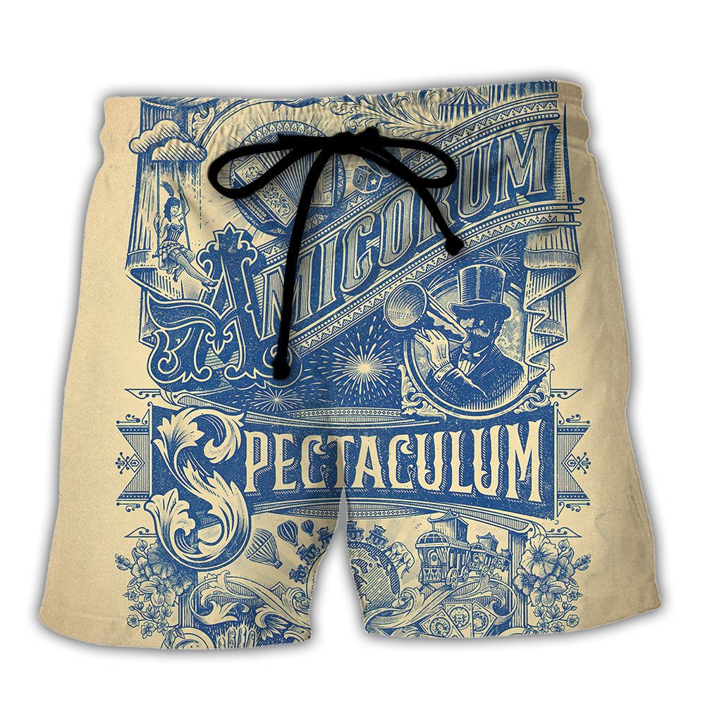 Music Event Tomorrowland Festival Vintage Style Trendy Aloha Hawaiian Beach Shorts Music Event Tomorrowland Festival Vintage Style Trendy Aloha Hawaiian Beach Shorts