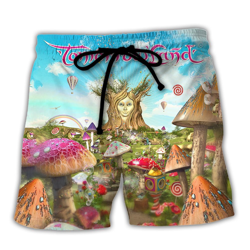 Music Event Tomorrowland Festival Wonderland Trendy Aloha Hawaiian Beach Shorts Music Event Tomorrowland Festival Wonderland Trendy Aloha Hawaiian Beach Shorts