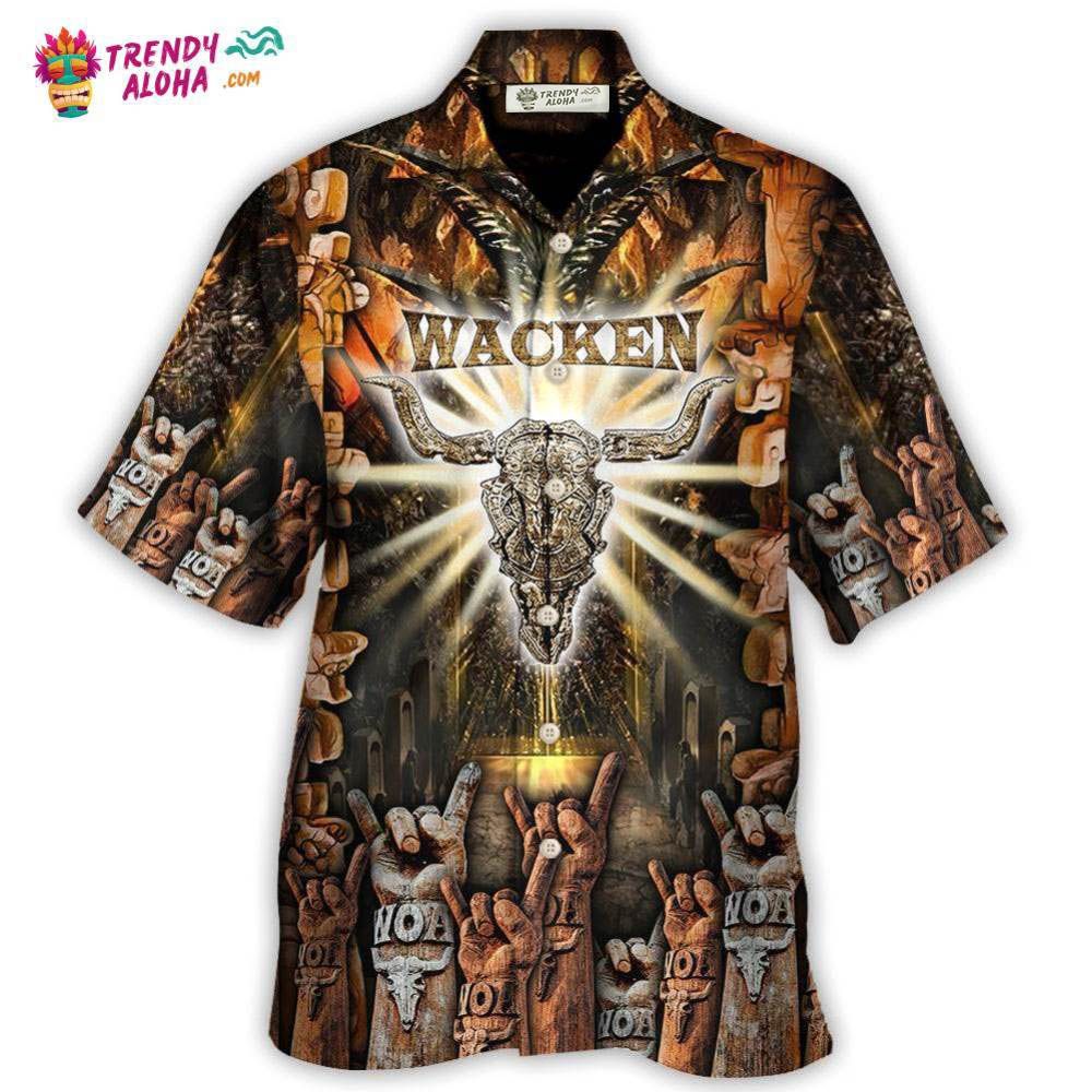 Music Event Wacken Open Air Hawaiian Shirt – Trendy Aloha