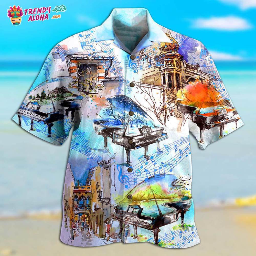 Music Fly Everywhere Of The World Hawaiian Shirt – Trendy Aloha