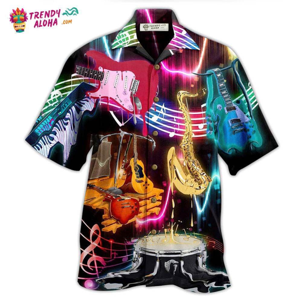 Music In My Heart Hawaiian Shirt – Trendy Aloha