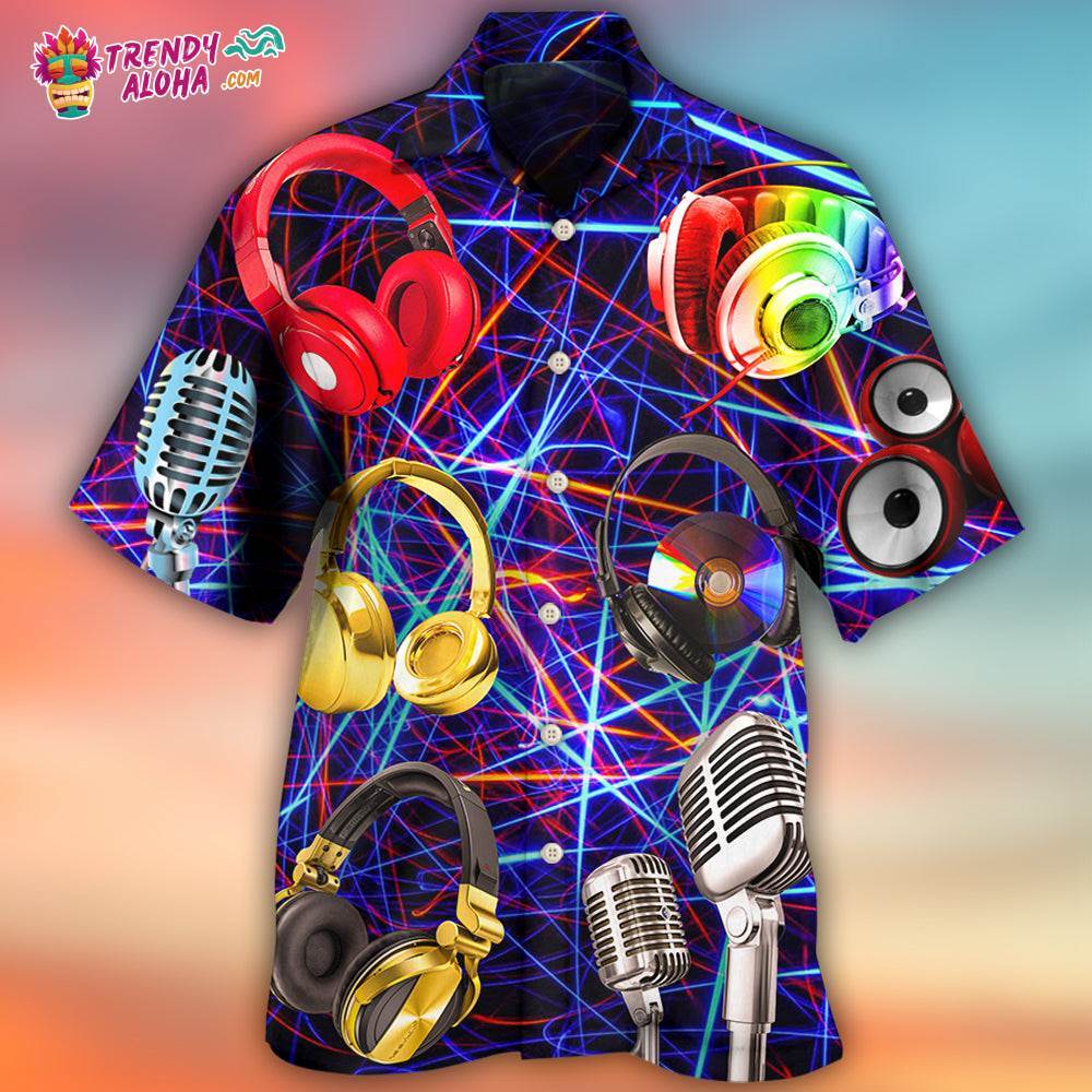 Music Is My Life Style Hawaiian Shirt – Trendy Aloha