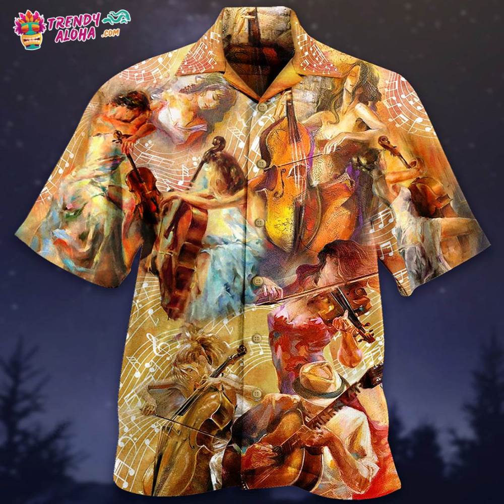 Music Is My Soul And My Speak Hawaiian Shirt – Trendy Aloha