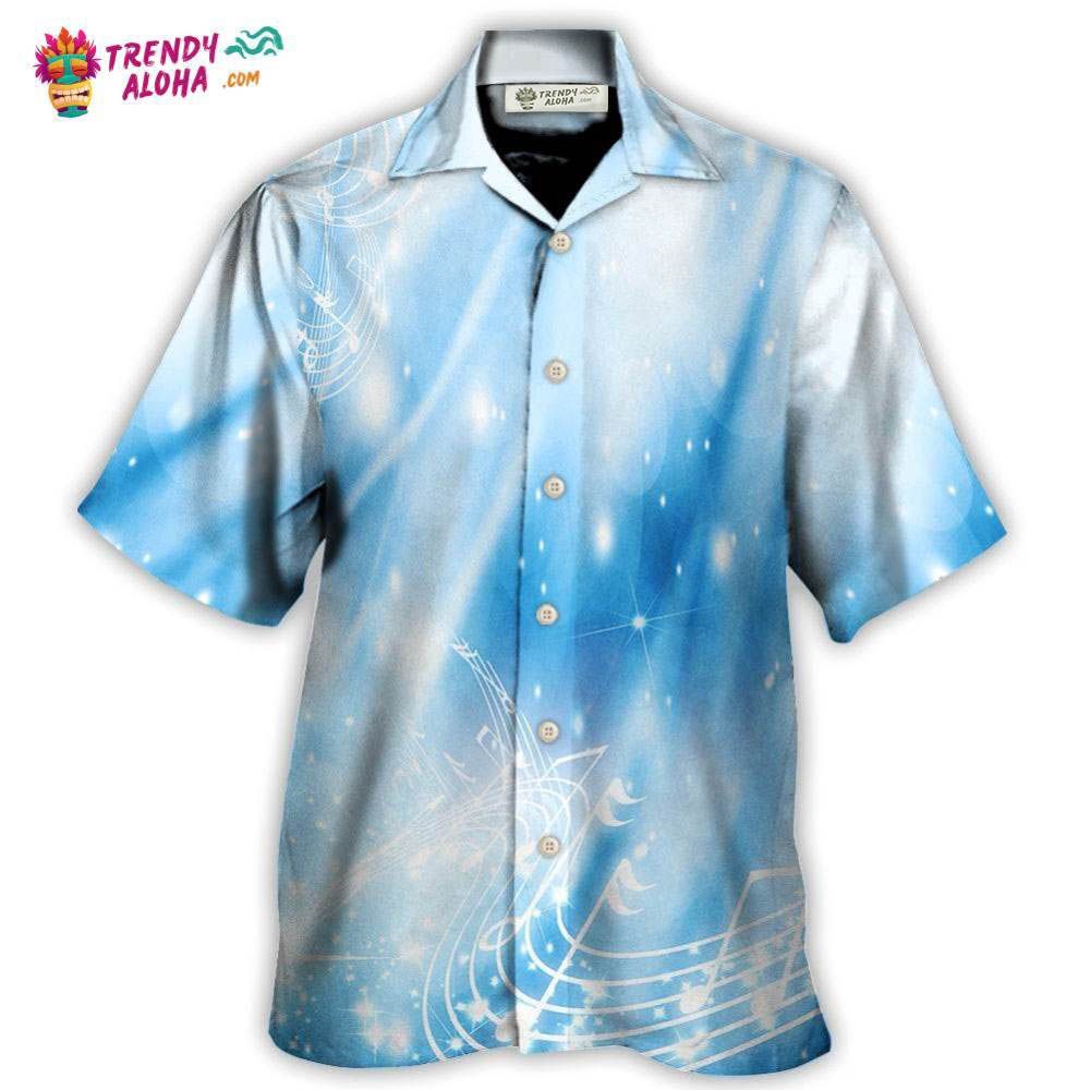 Music Musical Notes On A Dark Blue Hawaiian Shirt – Trendy Aloha Music Musical Notes On A Dark Blue Hawaiian Shirt – Trendy Aloha