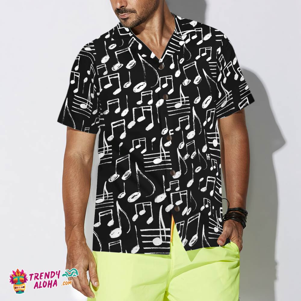 Music Note Shirt For Men Hawaiian Shirt Music Note Shirt For Men Hawaiian Shirt