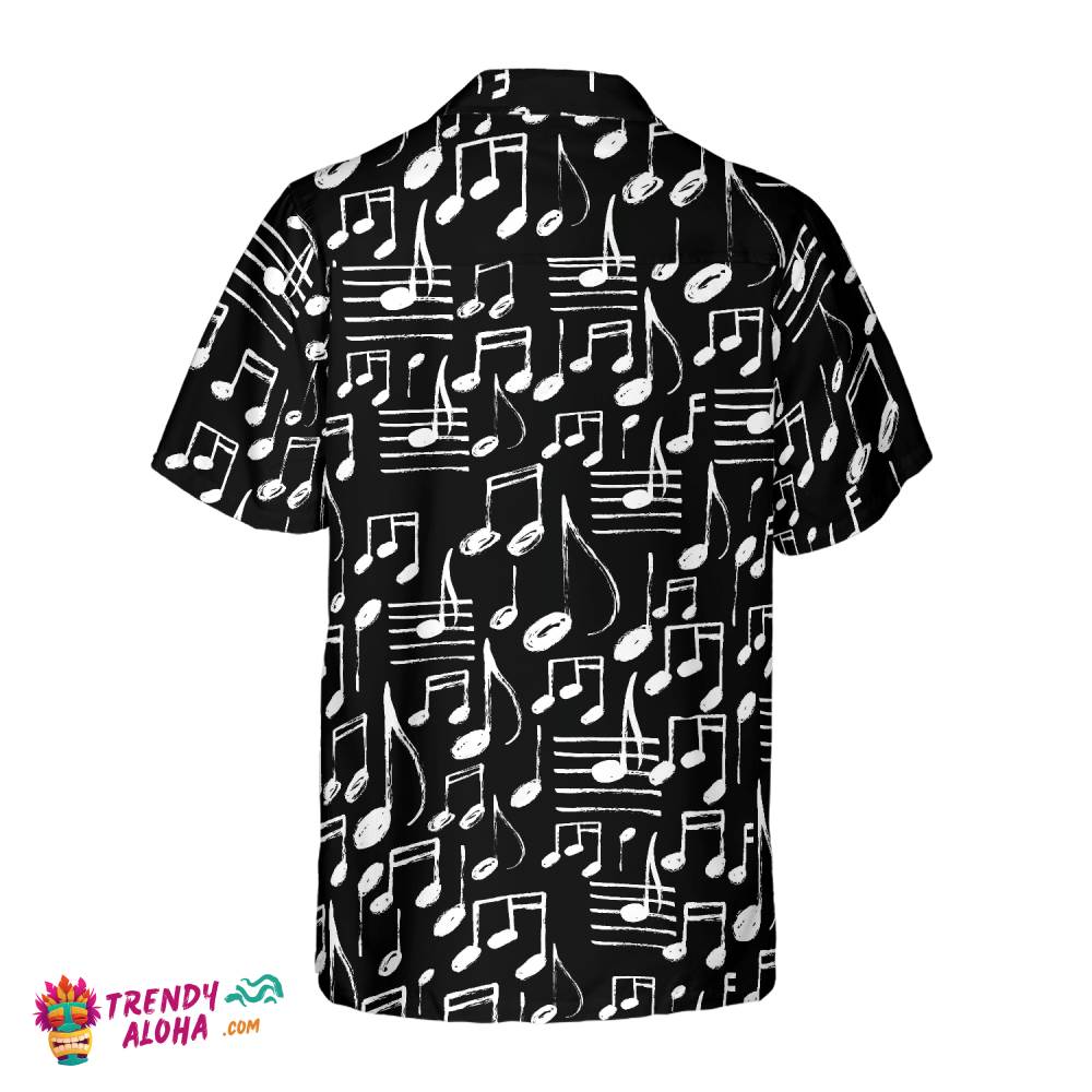 Music Note Shirt For Men Hawaiian Shirt