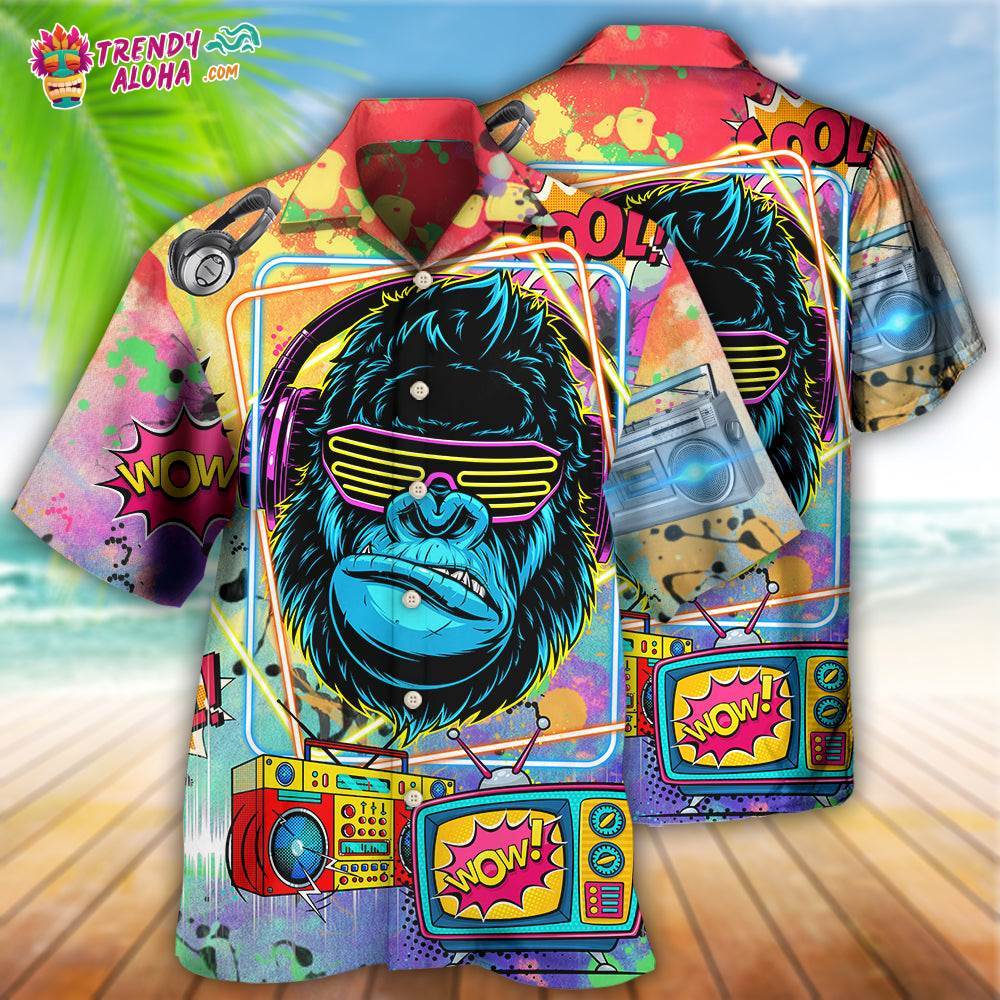 Music So Cool Happiness Hawaiian Shirt – Trendy Aloha